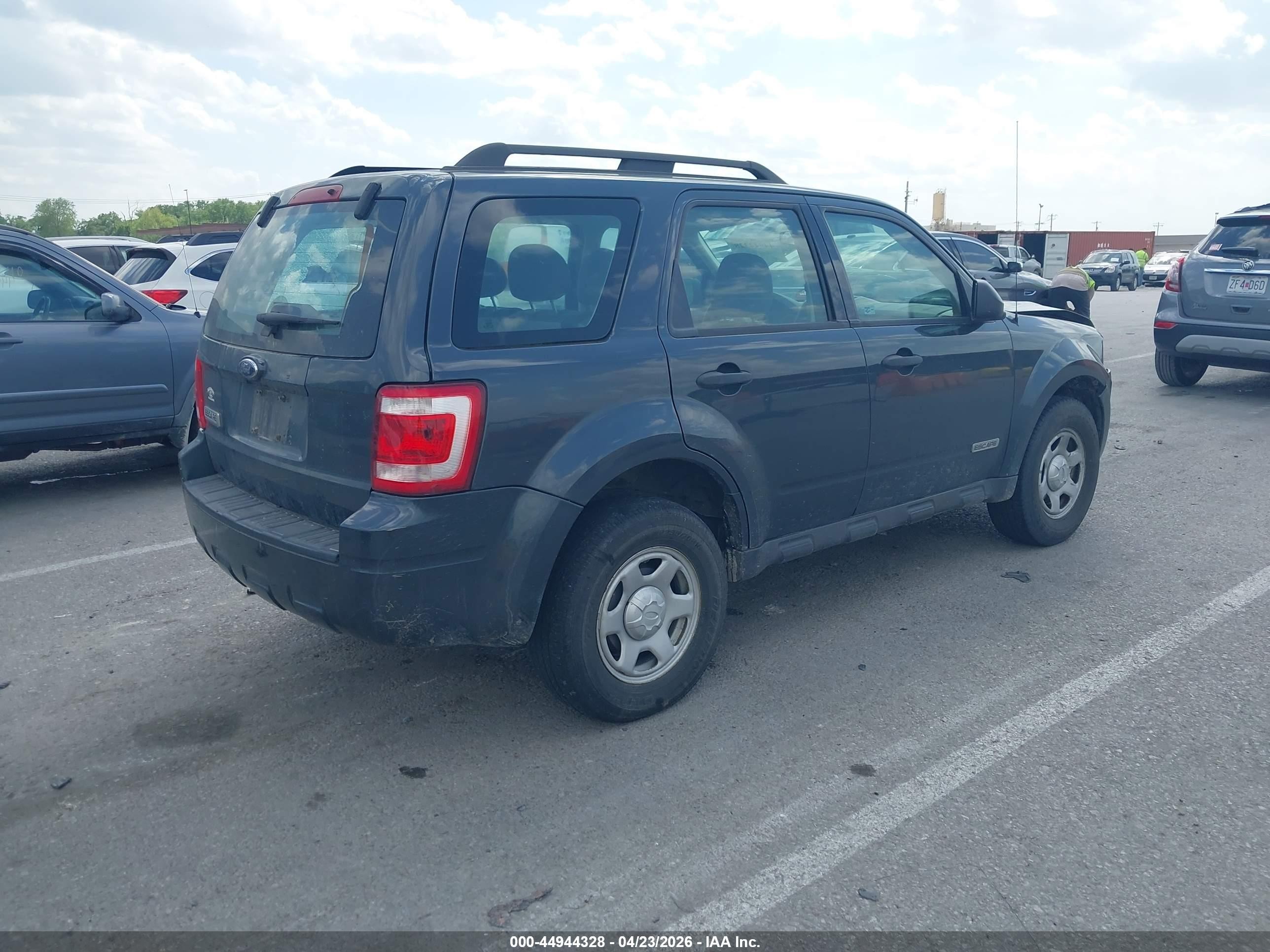 2008 Ford Escape Xls/xls Manual Серый vin: 1FMCU02Z68KE00220