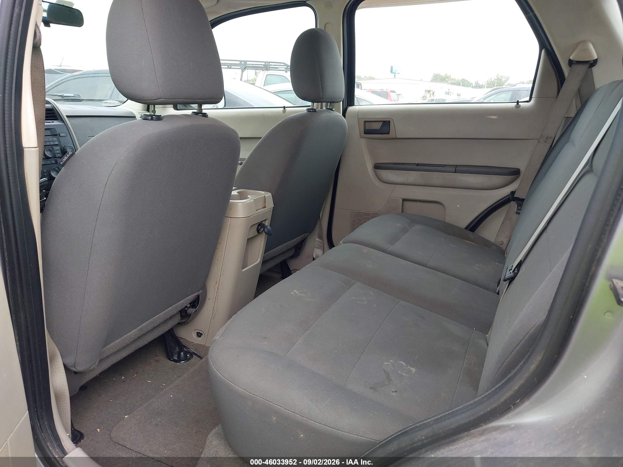 2008 Ford Escape Xls/xls Manual Gray vin: 1FMCU02Z78KC80413