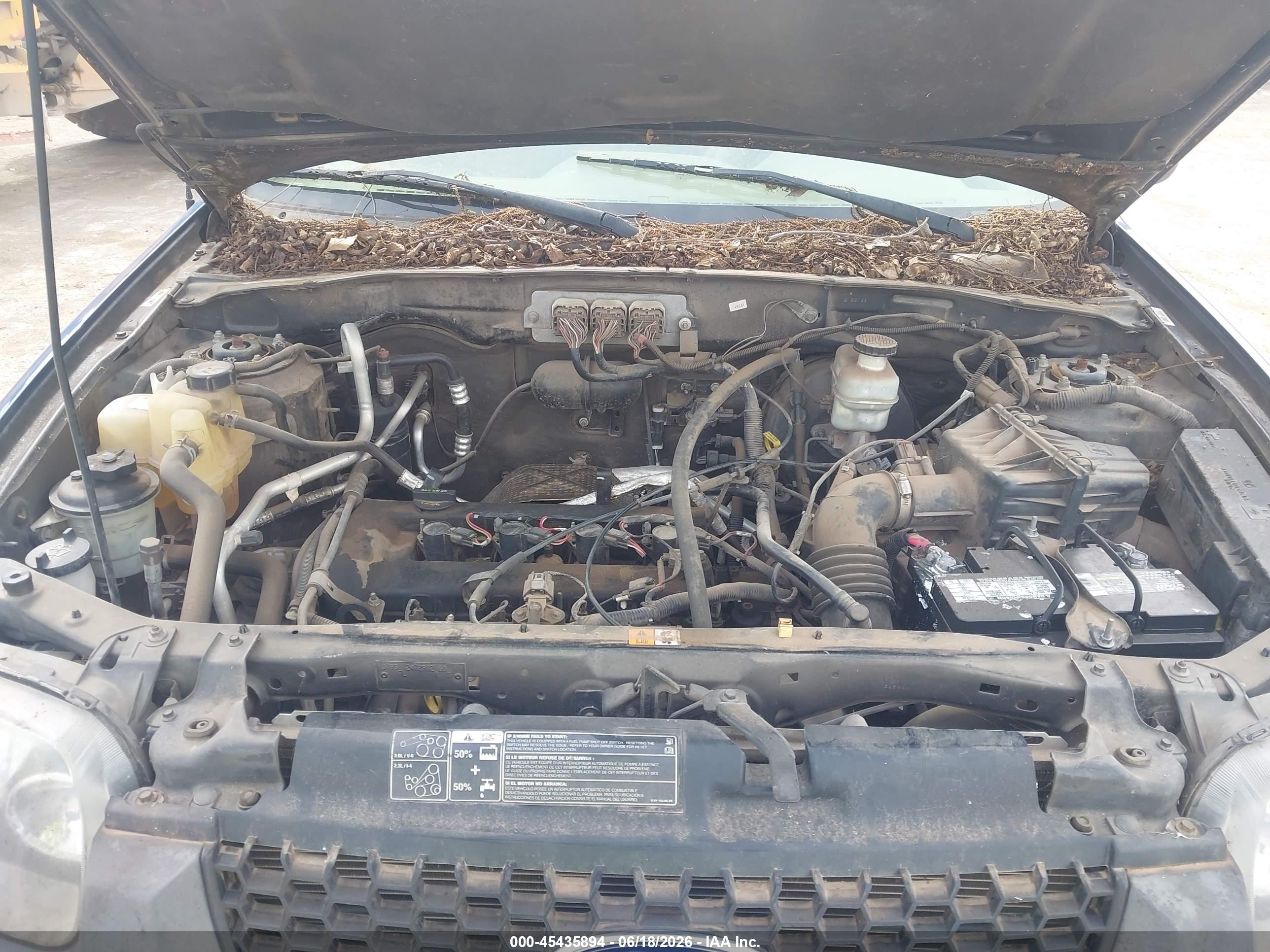 2007 Ford Escape Xls/xls Manual Синий vin: 1FMCU02Z87KB95255