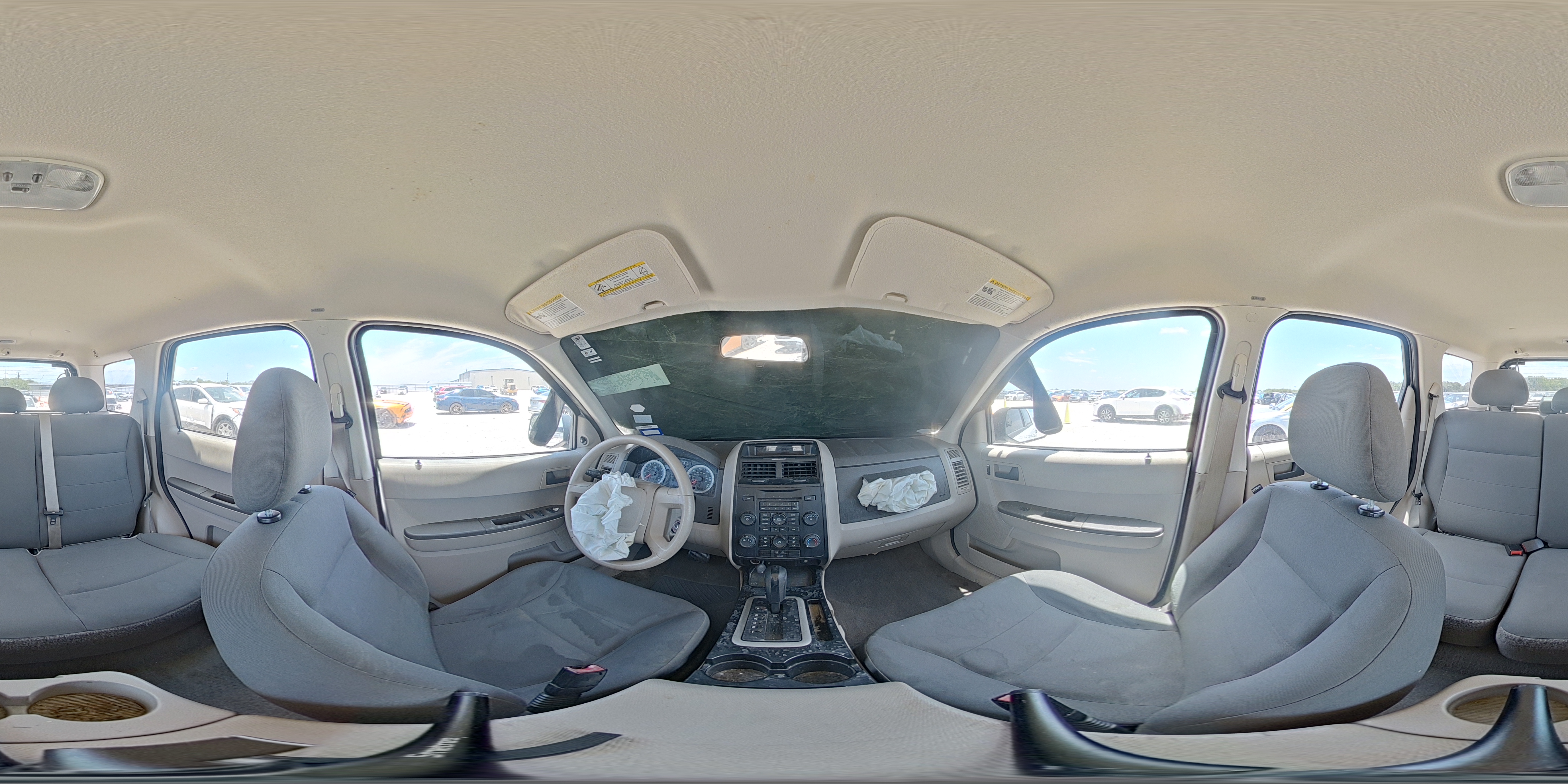 2008 Ford Escape Xls Белый vin: 1FMCU02Z98KB10960