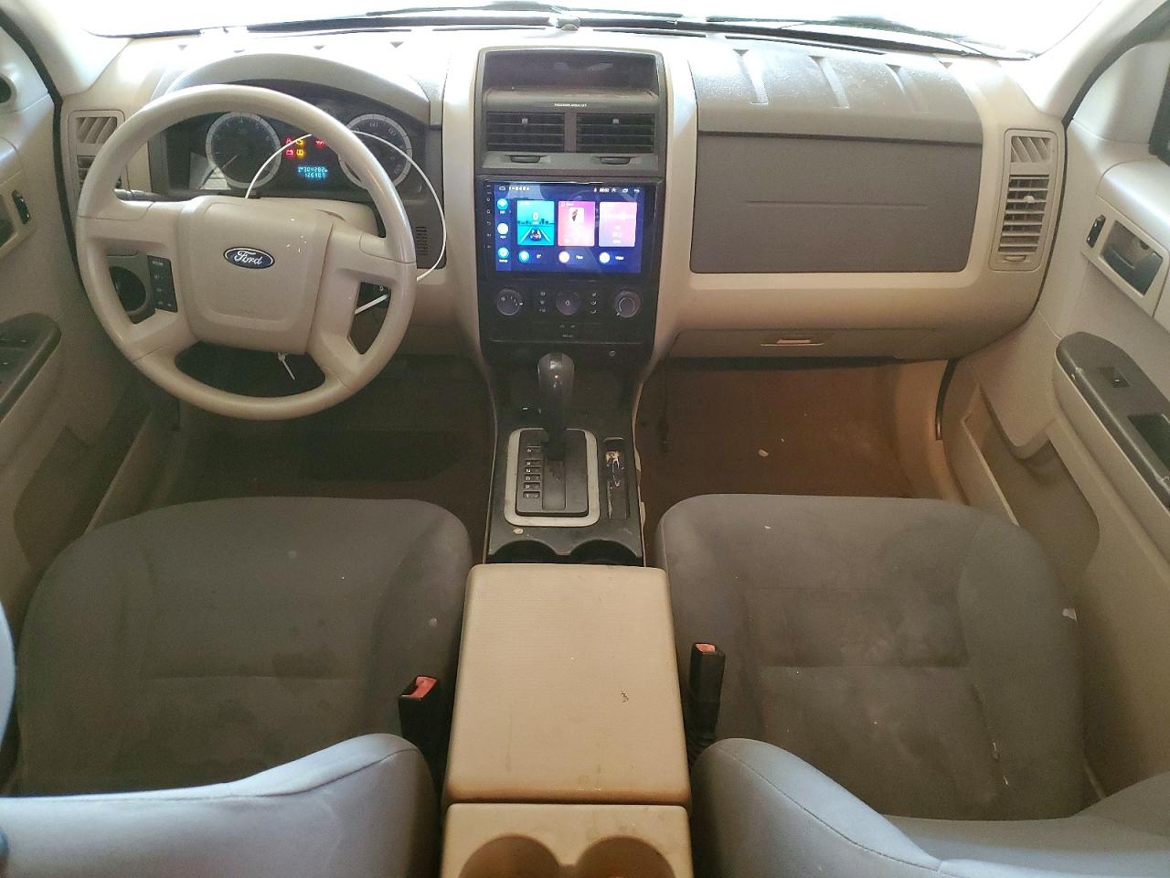 2008 Ford Escape Xls White vin: 1FMCU02Z98KE01393