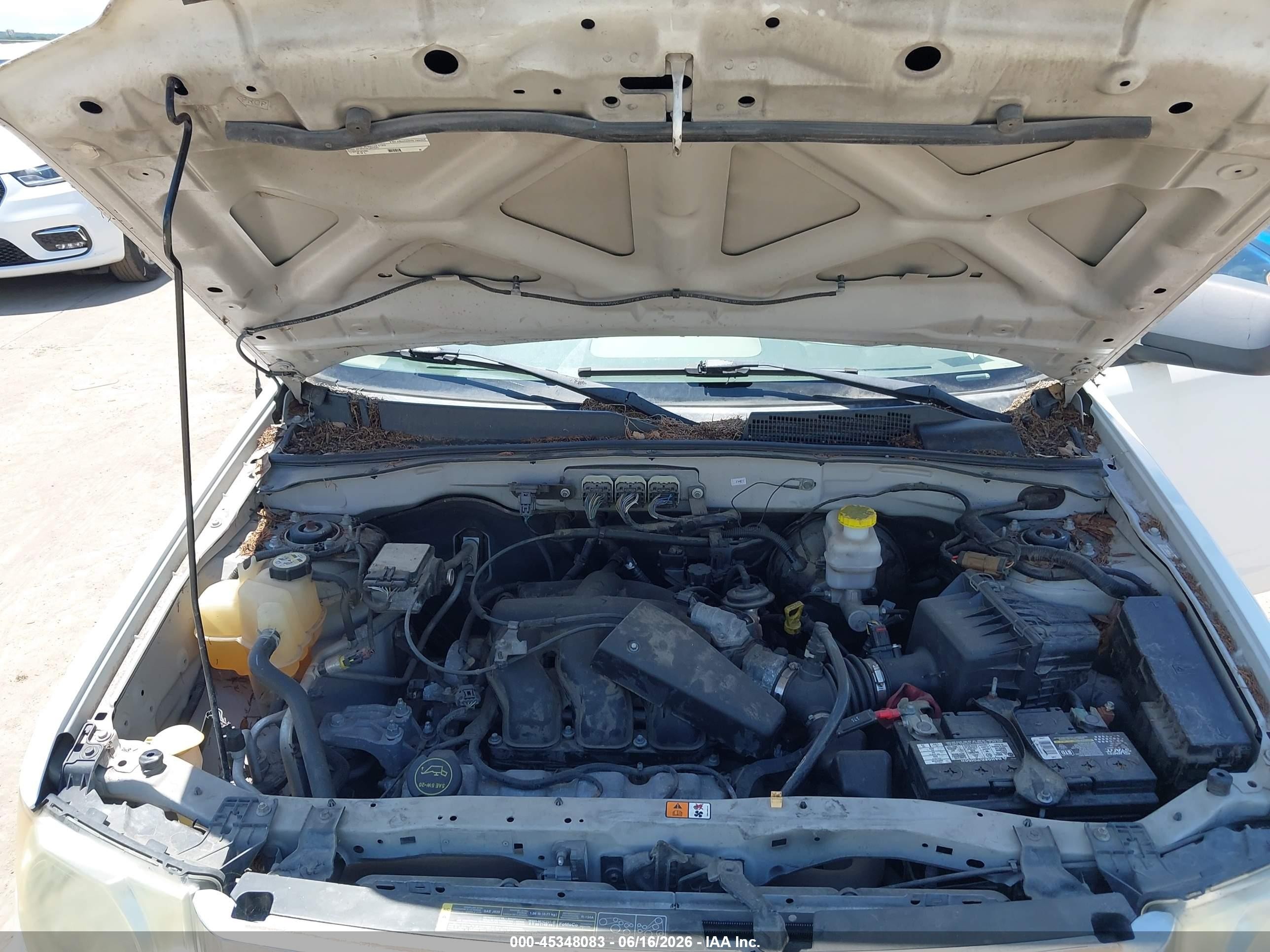 2008 Ford Escape Xlt White vin: 1FMCU03108KB41958