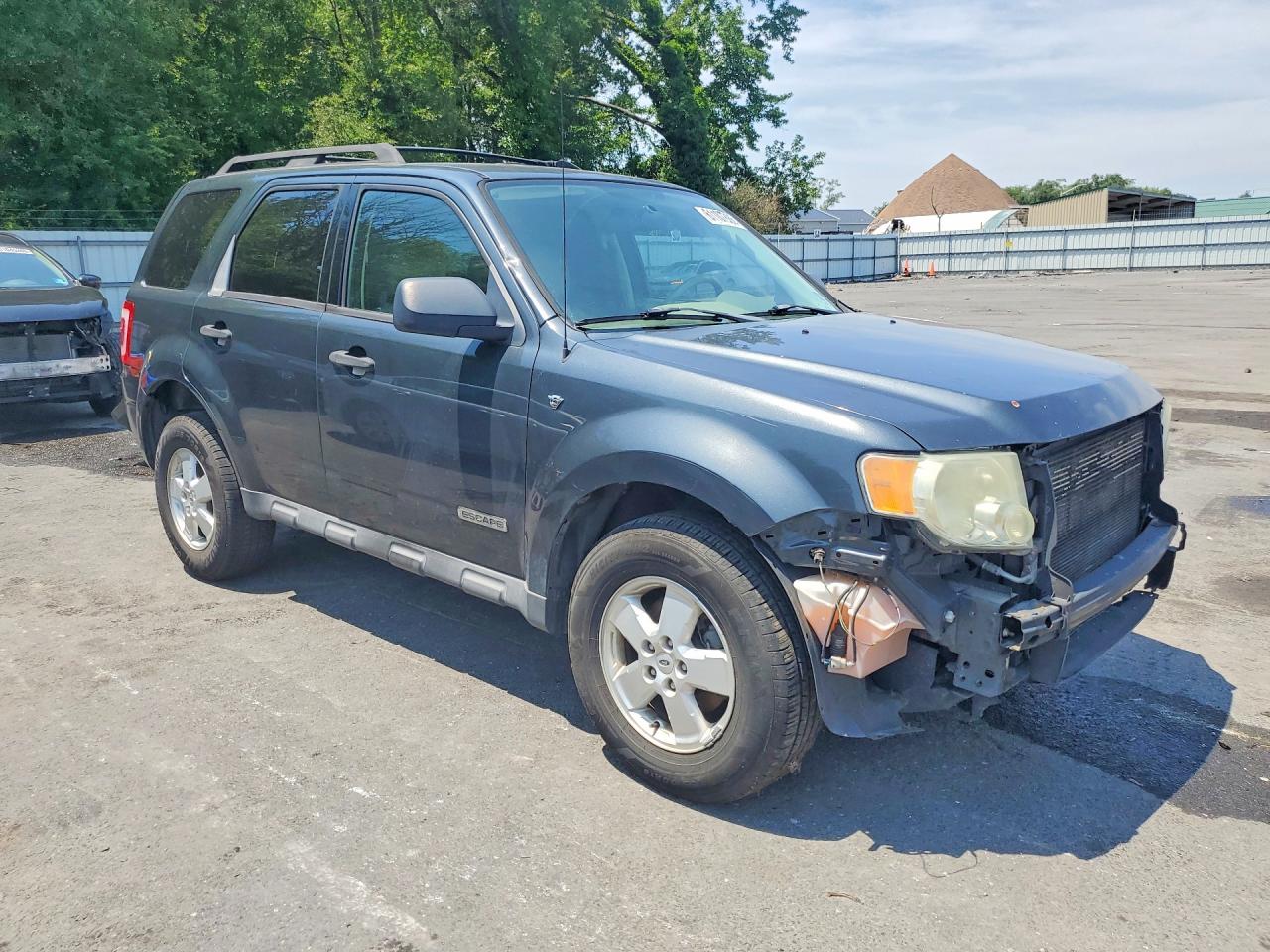 2008 Ford Escape Xlt Gray vin: 1FMCU03108KC18425