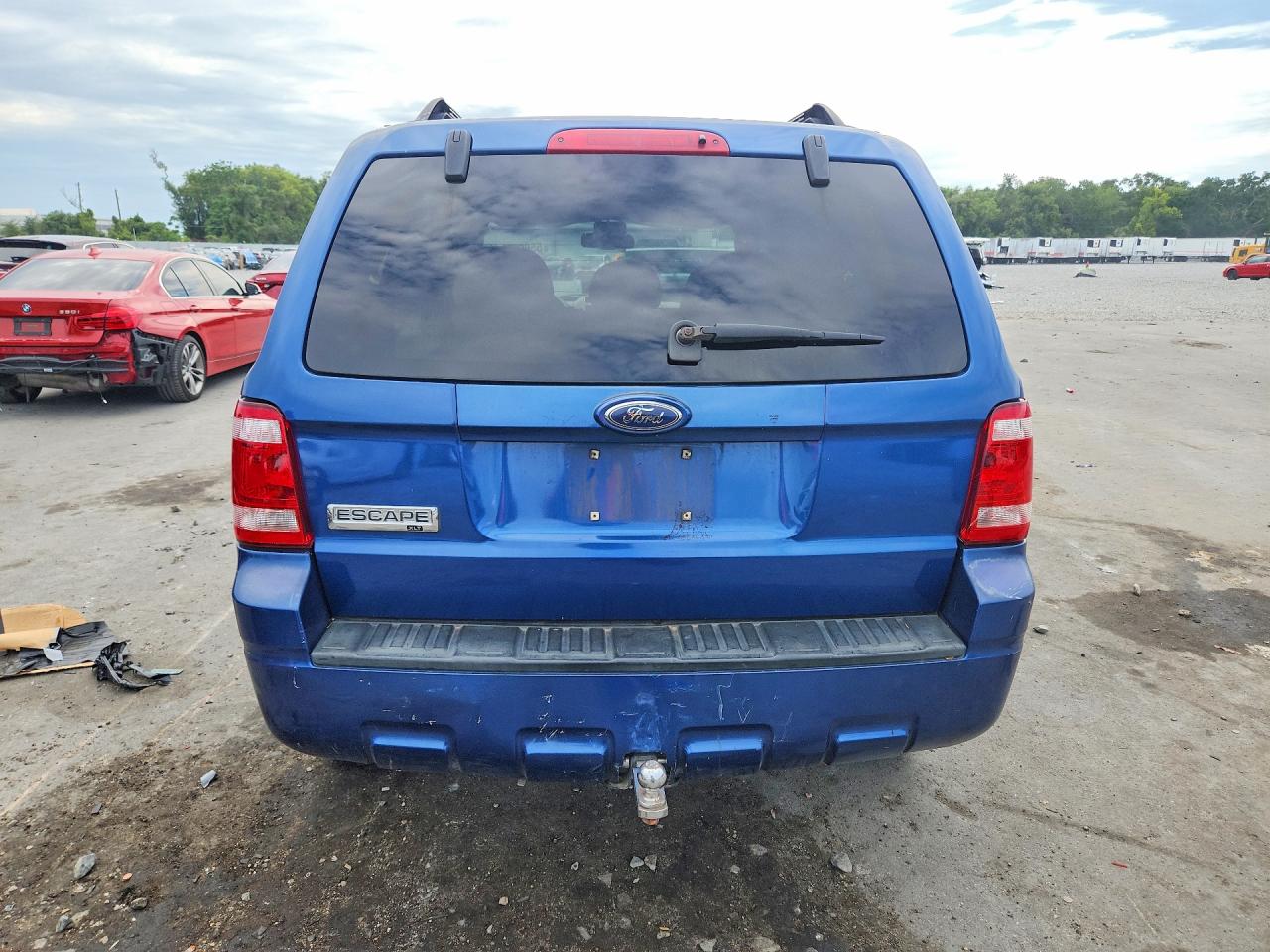 2008 Ford Escape Xlt Blue vin: 1FMCU03108KC82576