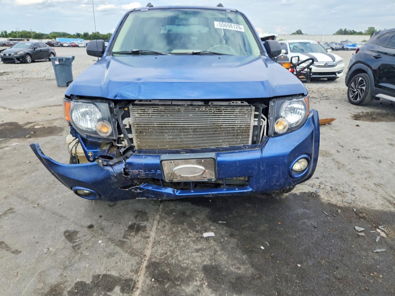 2008 Ford Escape Xlt Blue vin: 1FMCU03108KC82576