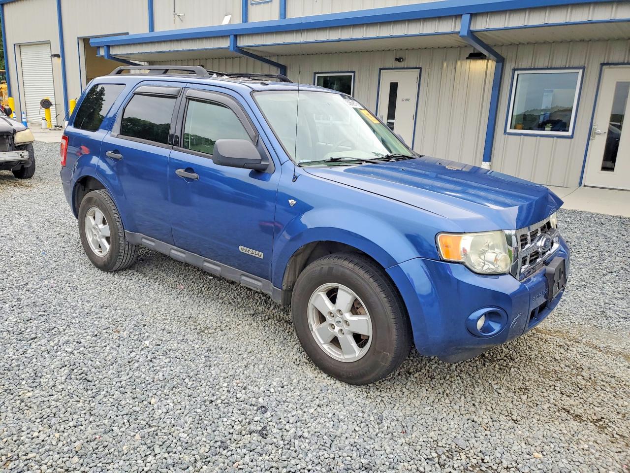2008 Ford Escape Xlt Blue vin: 1FMCU03108KE02635