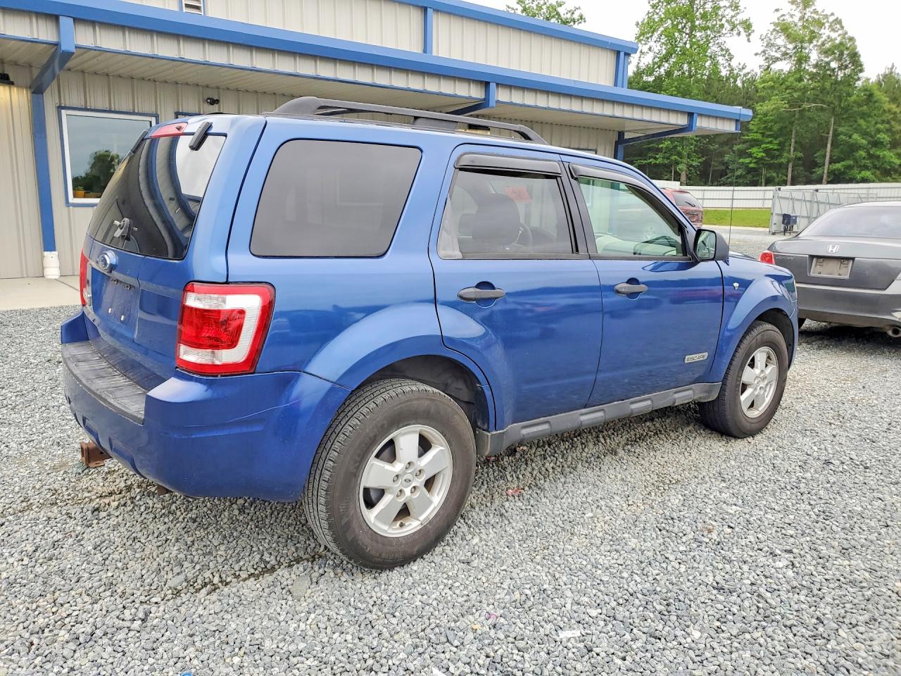 2008 Ford Escape Xlt Blue vin: 1FMCU03108KE02635