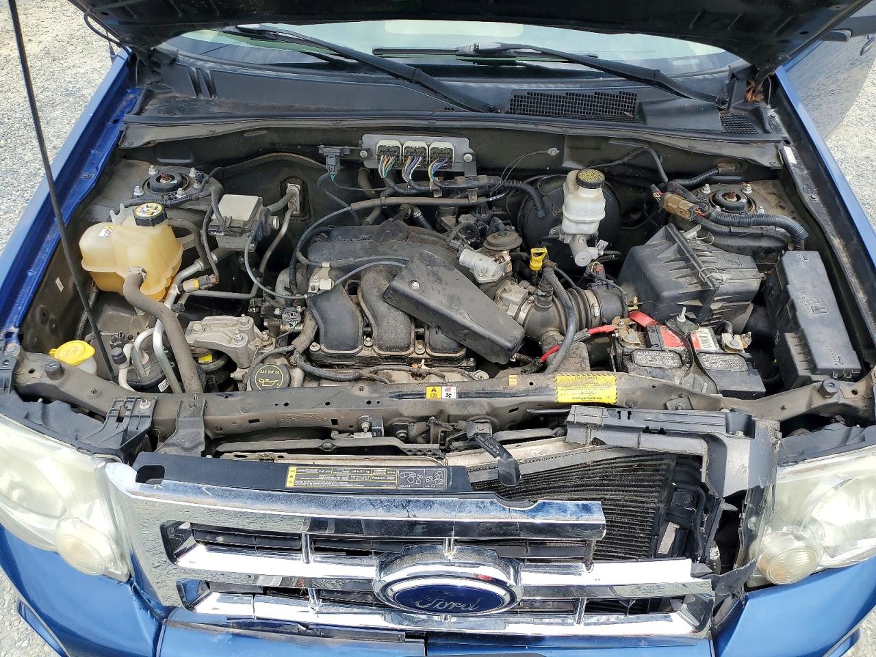 2008 Ford Escape Xlt Blue vin: 1FMCU03108KE02635
