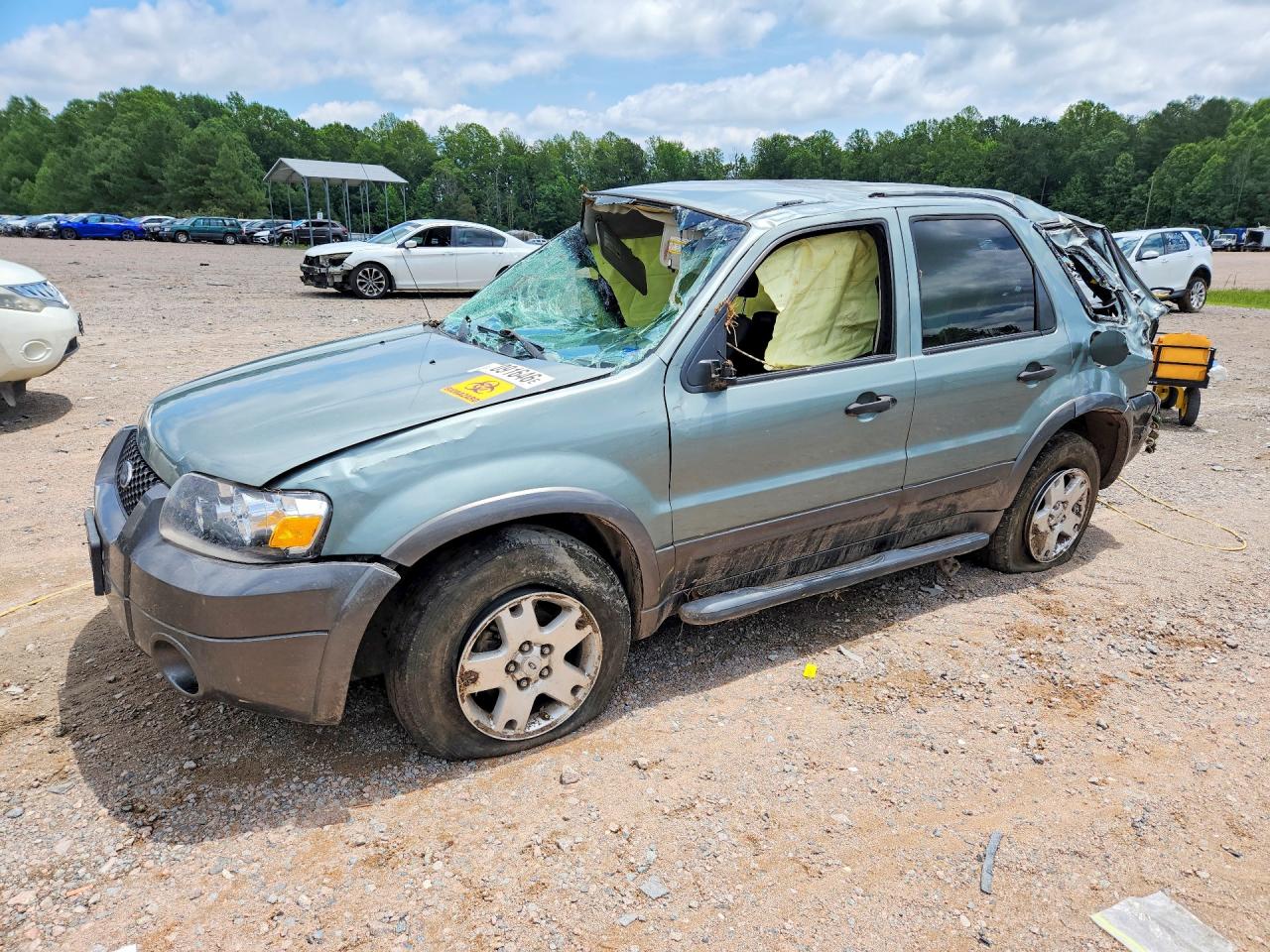 2006 Ford Escape Xlt Teal vin: 1FMCU03116KB20095