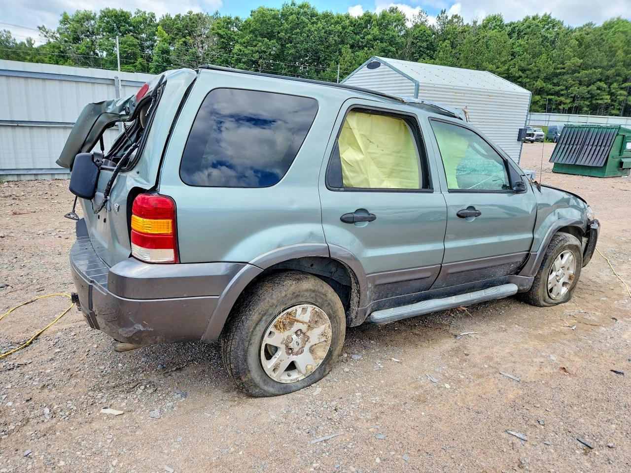 2006 Ford Escape Xlt Teal vin: 1FMCU03116KB20095