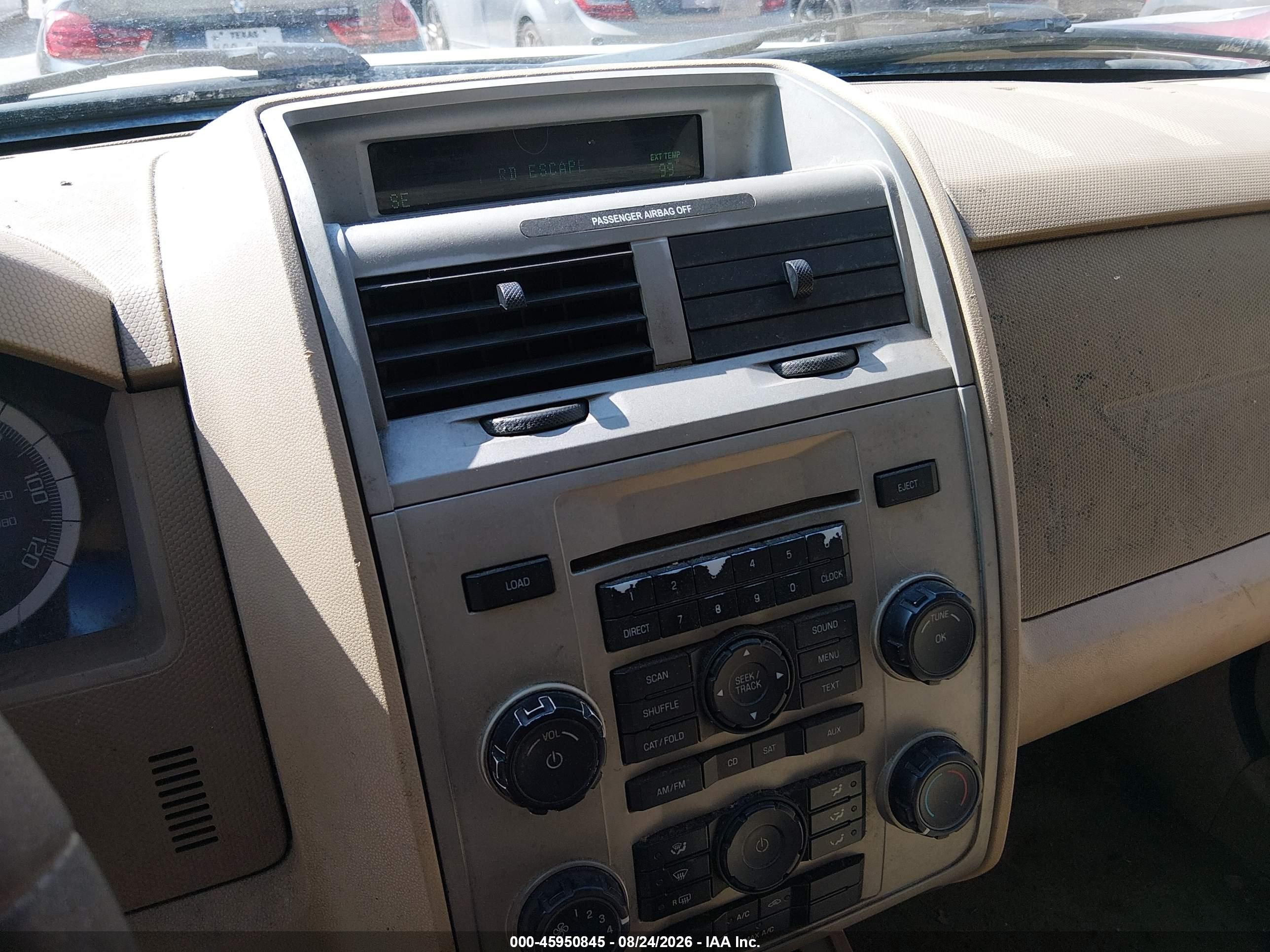 2008 Ford Escape Xlt Gray vin: 1FMCU03118KC00807