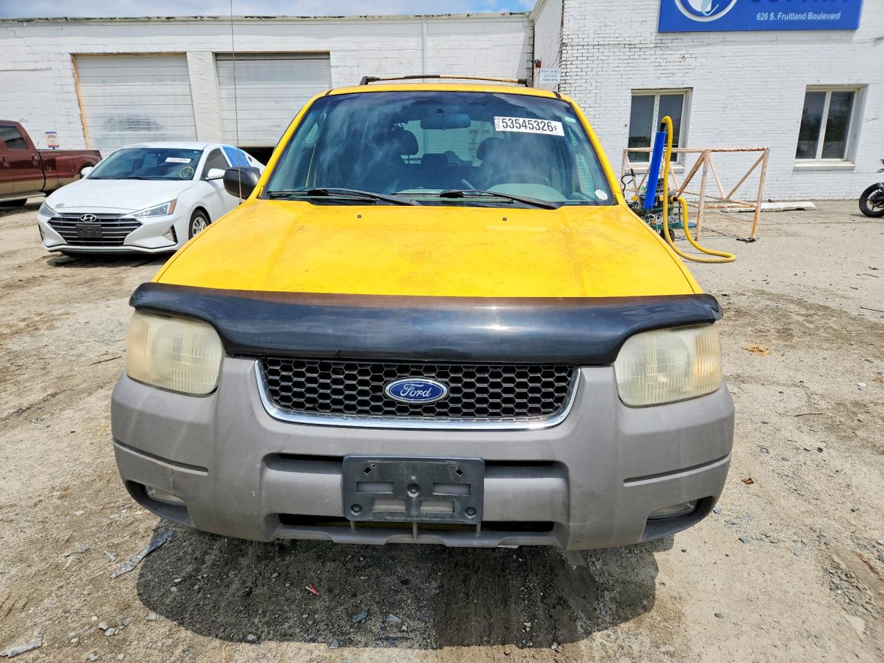 2001 Ford Escape Xlt Yellow vin: 1FMCU03121KB70626