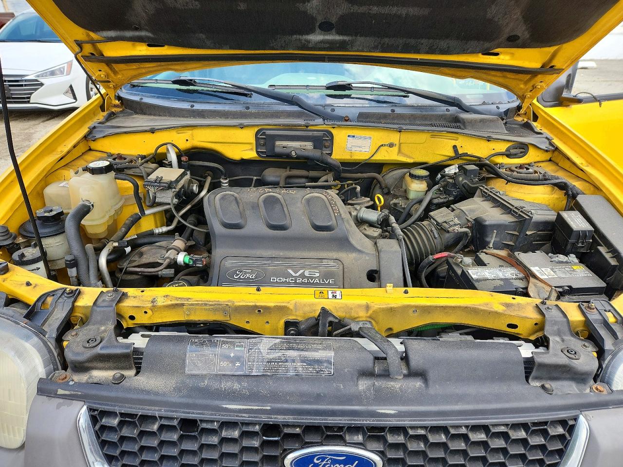 2001 Ford Escape Xlt Yellow vin: 1FMCU03121KB70626