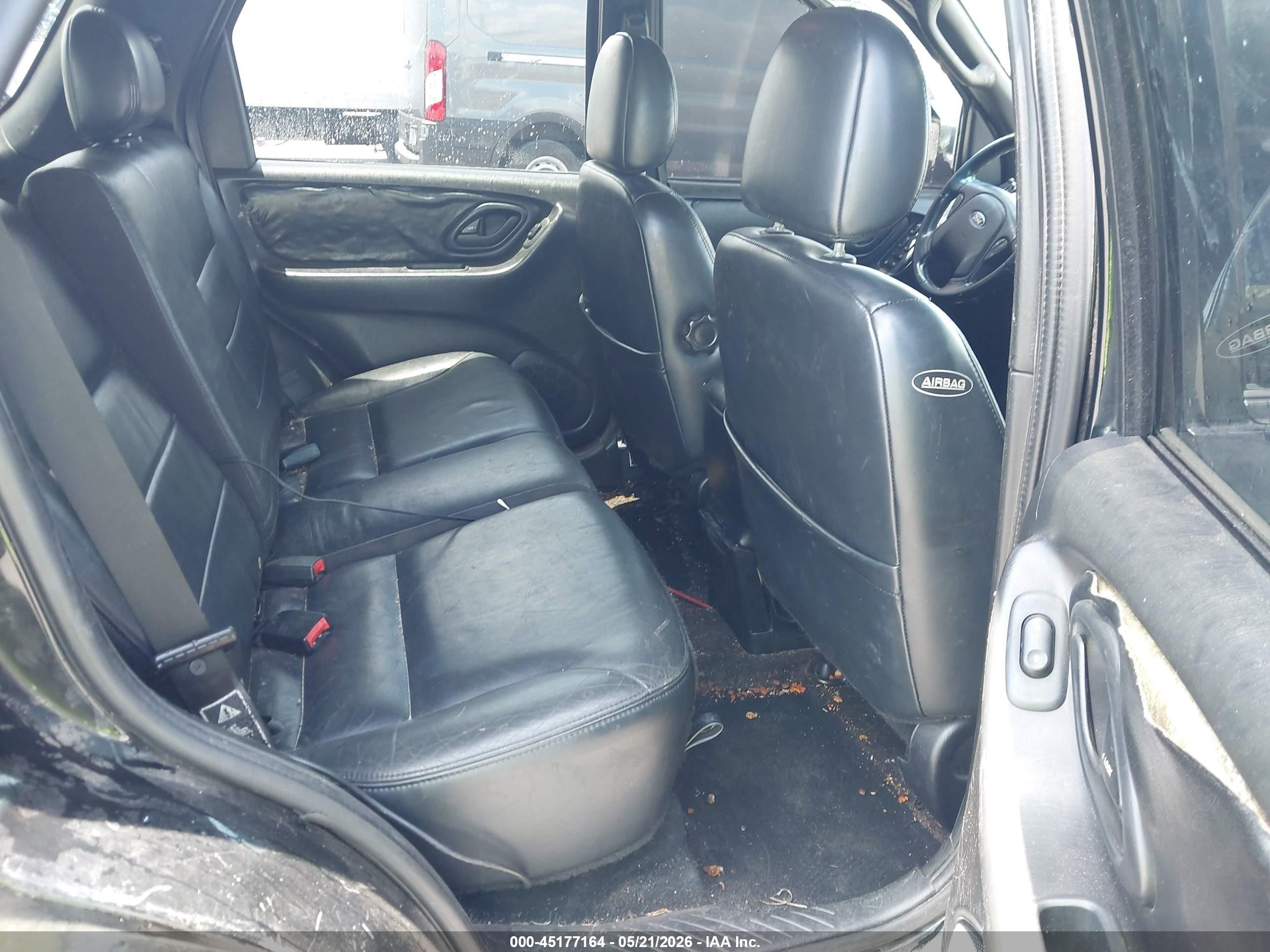 2002 Ford Escape Xlt Black vin: 1FMCU03122KD83092