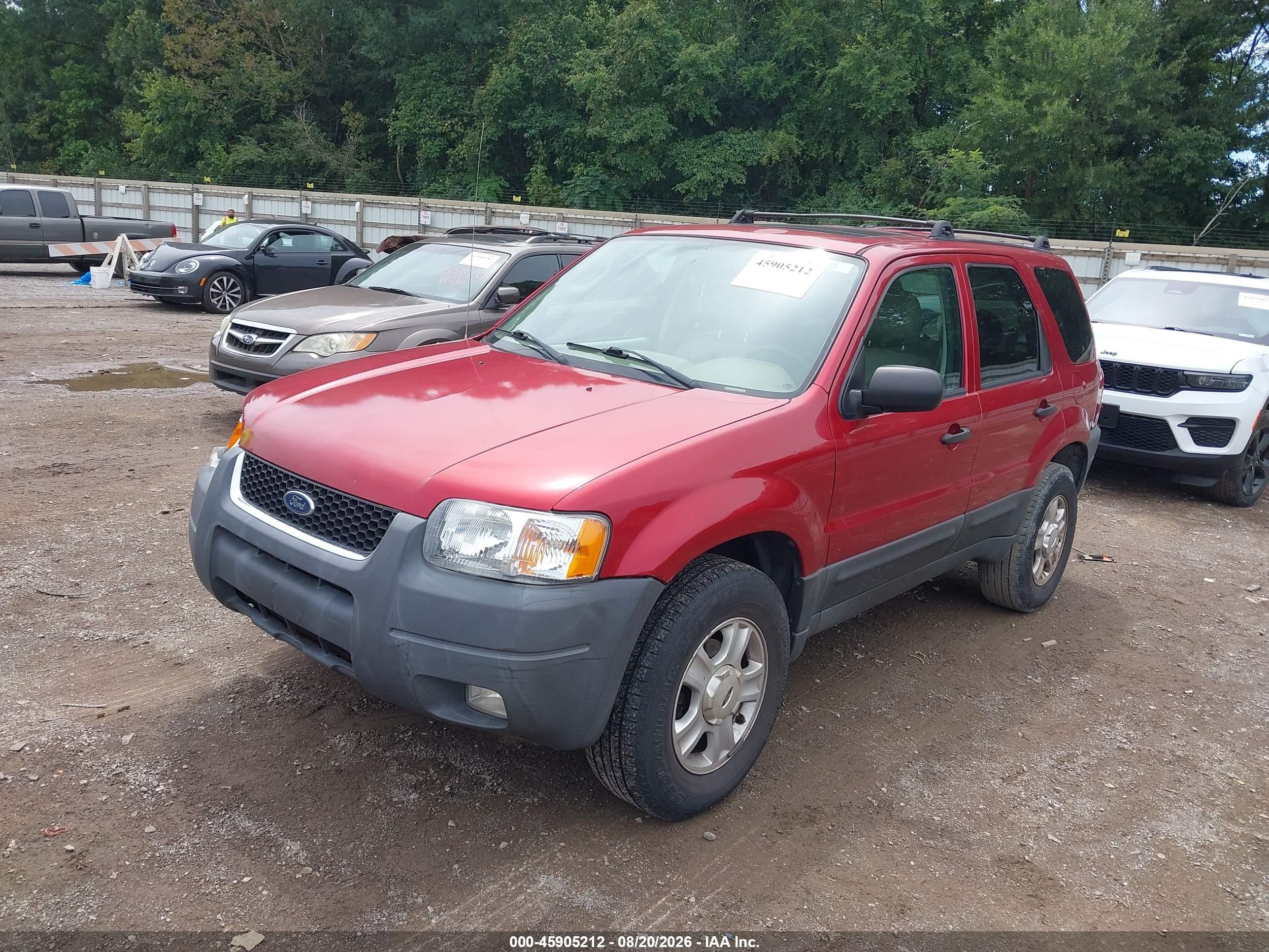 2004 Ford Escape Xlt Red vin: 1FMCU03124DA24283