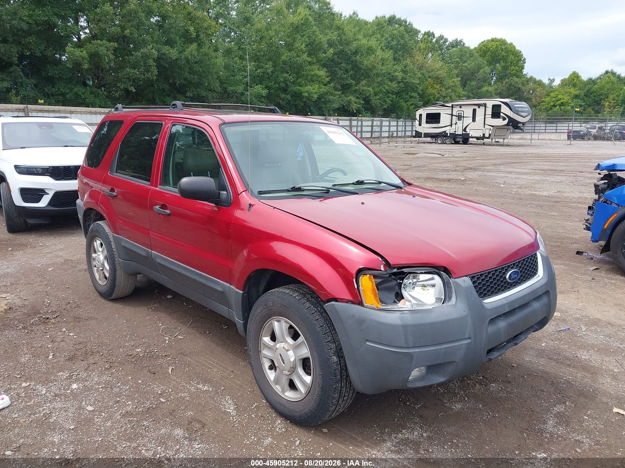 2004 Ford Escape Xlt Red vin: 1FMCU03124DA24283