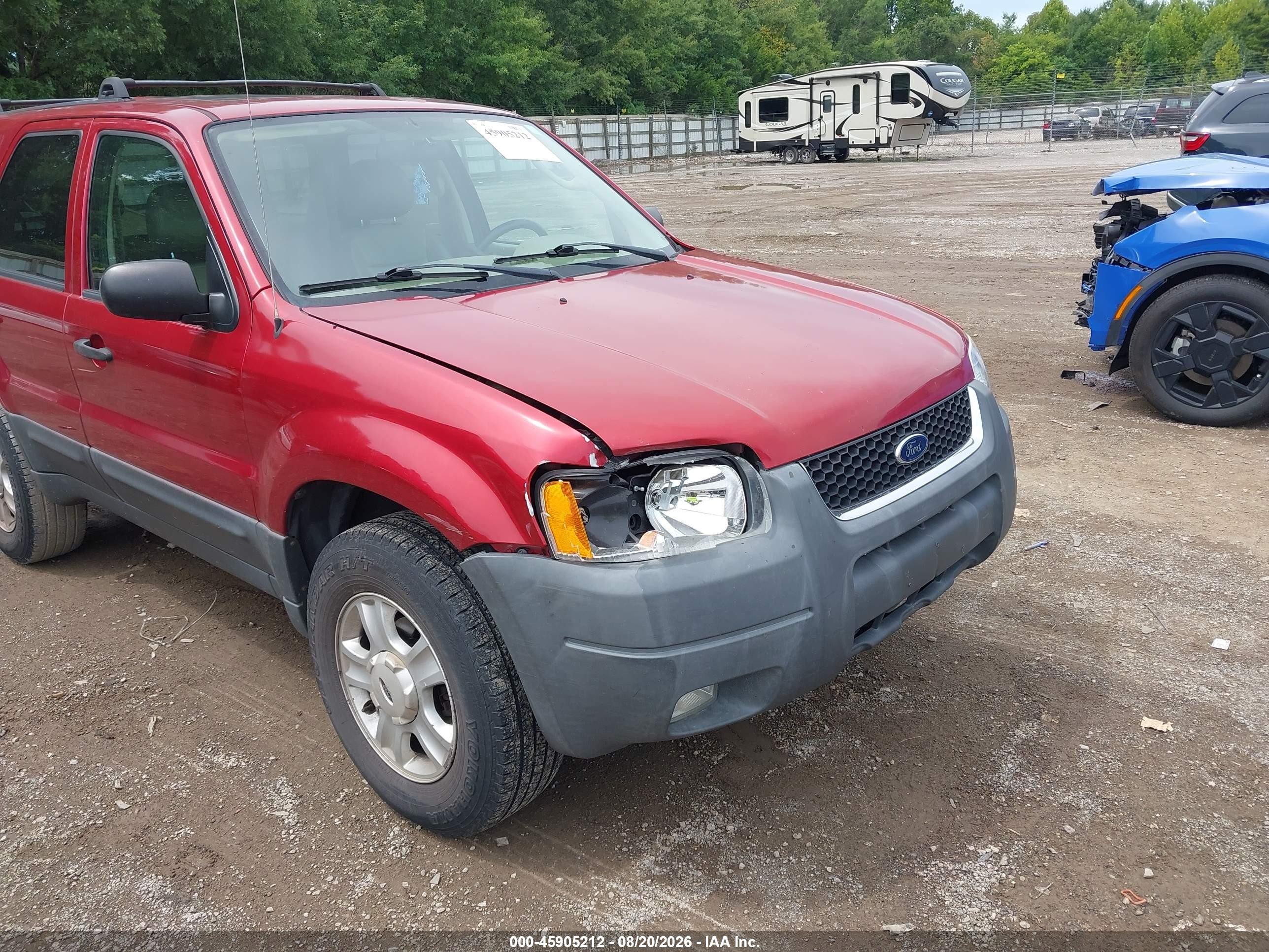 2004 Ford Escape Xlt Red vin: 1FMCU03124DA24283