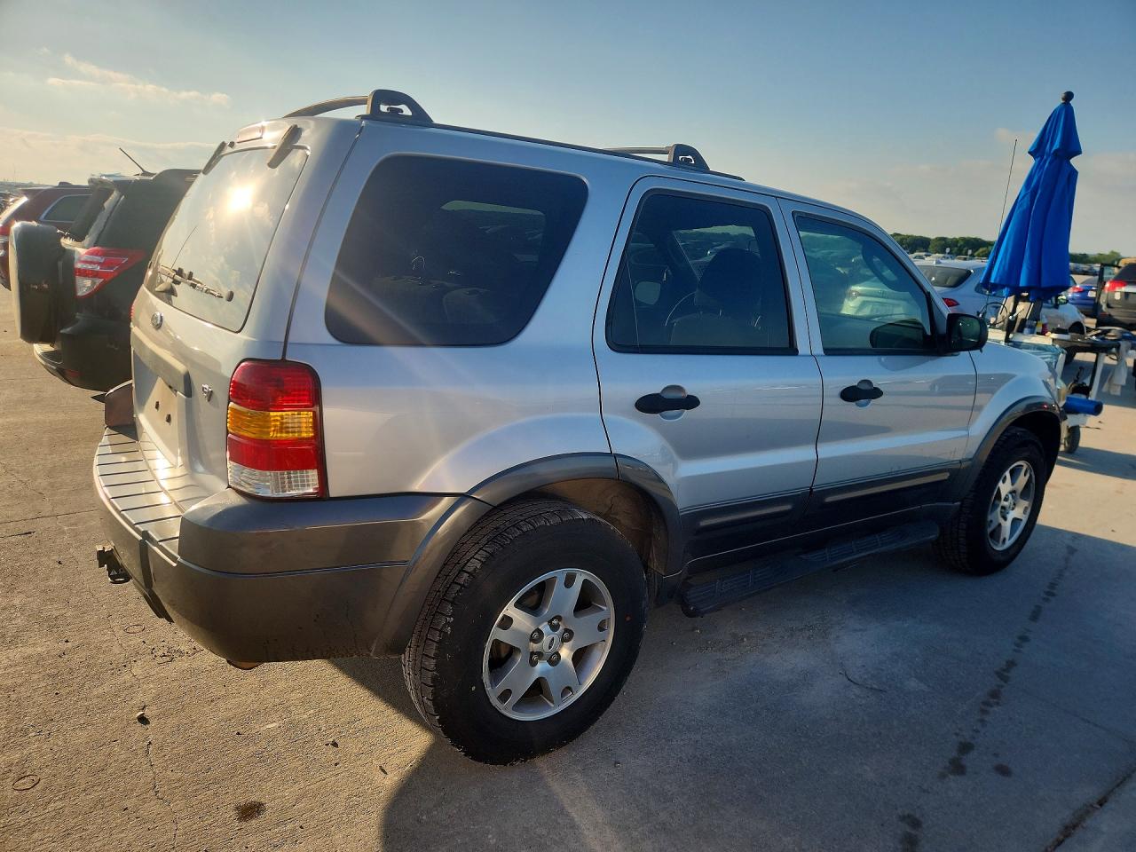 2005 Ford Escape Xlt Silver vin: 1FMCU03125KB33422