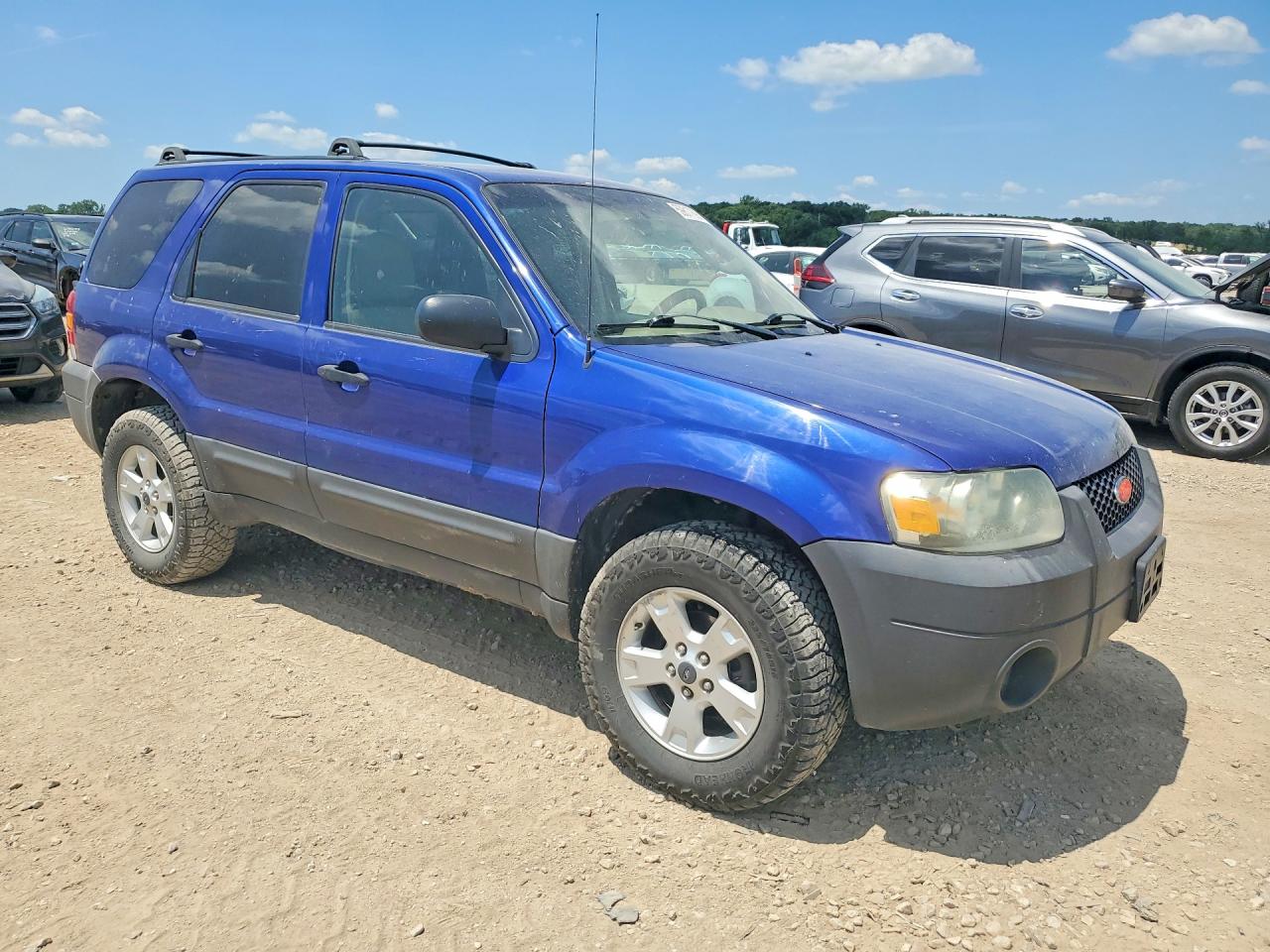 2006 Ford Escape Xlt Синий vin: 1FMCU03126KC14857