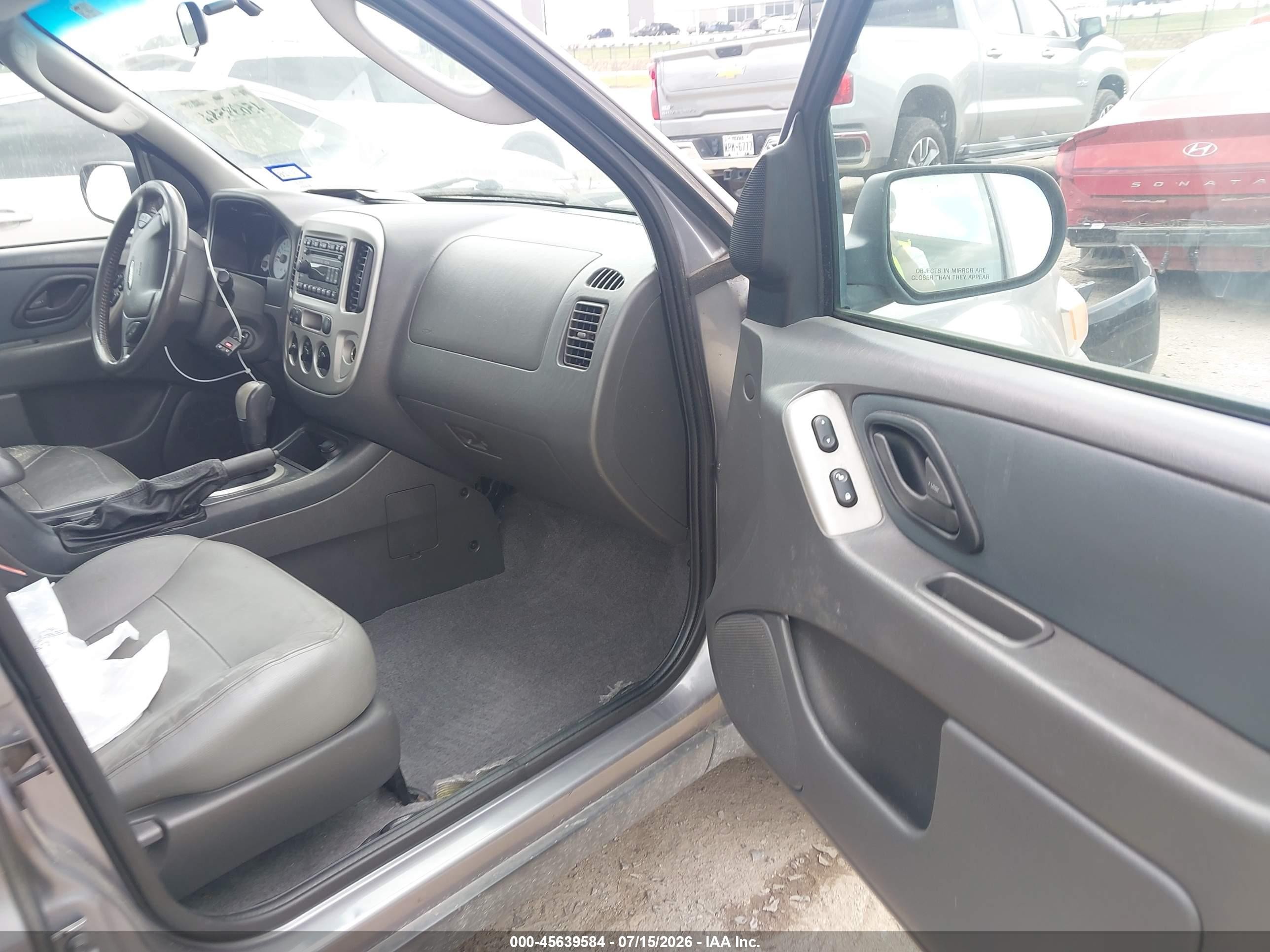 2007 Ford Escape Xlt/xlt Sport Gray vin: 1FMCU03127KC07375
