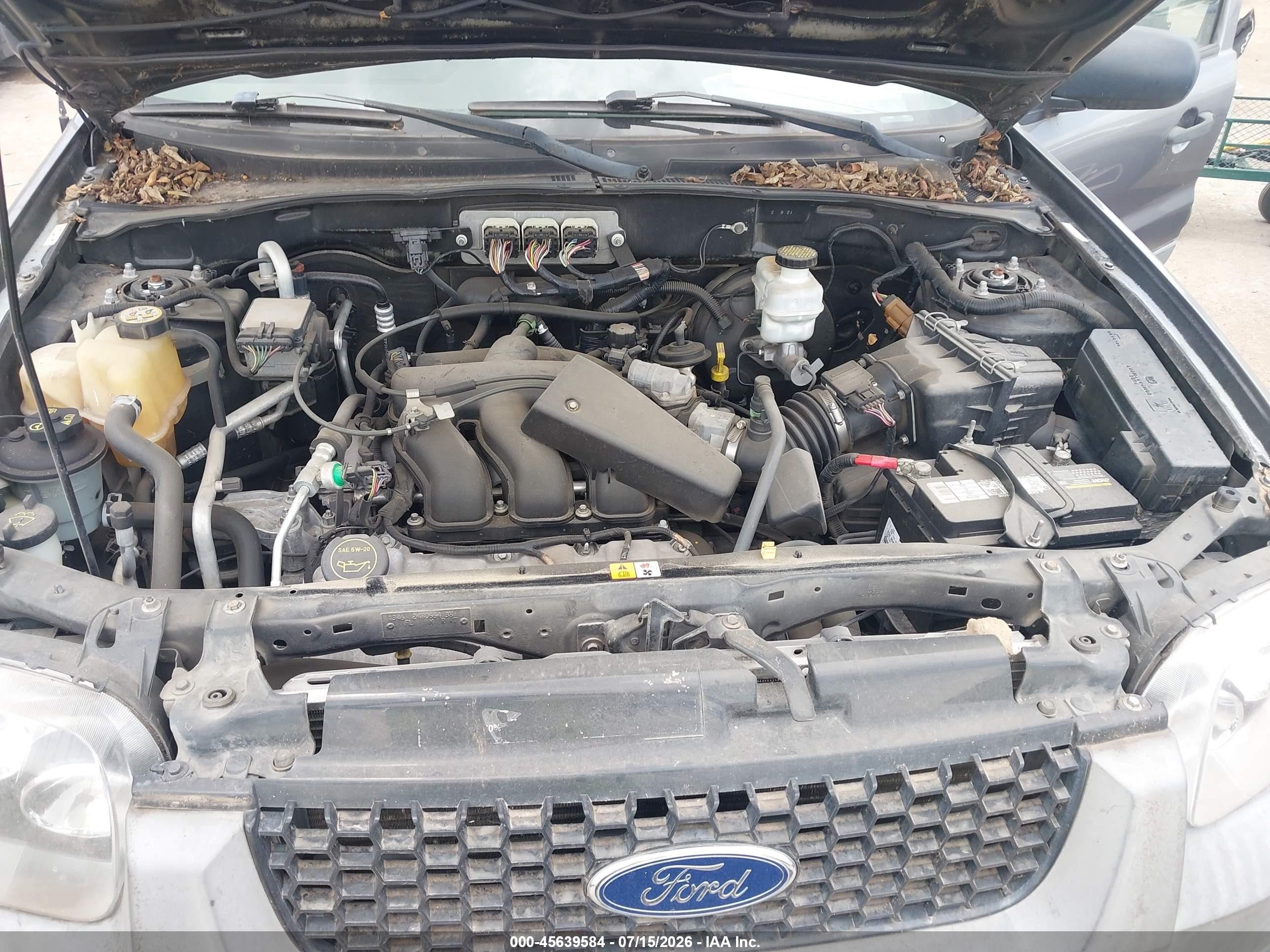 2007 Ford Escape Xlt/xlt Sport Gray vin: 1FMCU03127KC07375