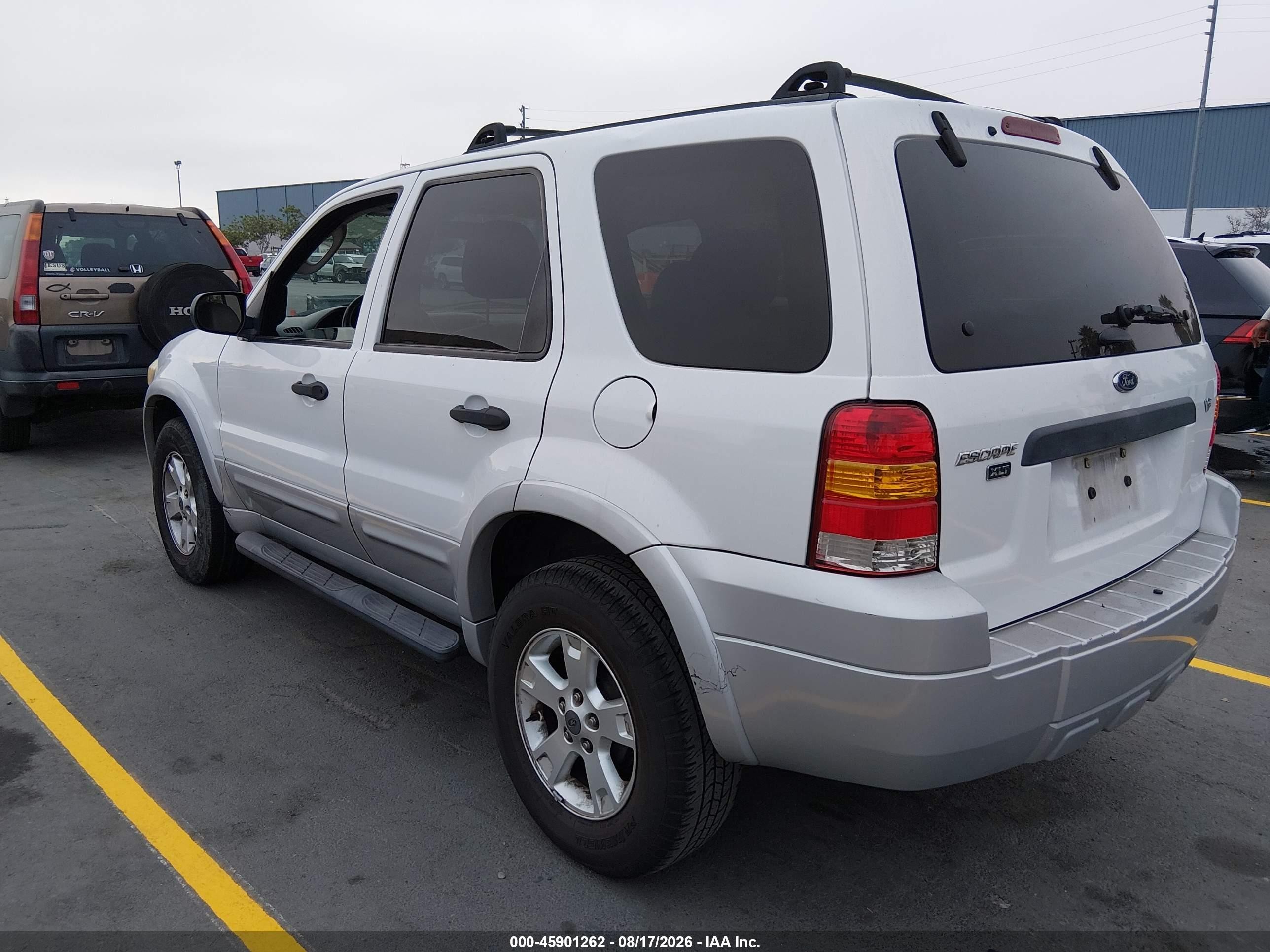 2007 Ford Escape Xlt/xlt Sport White vin: 1FMCU03127KC08350