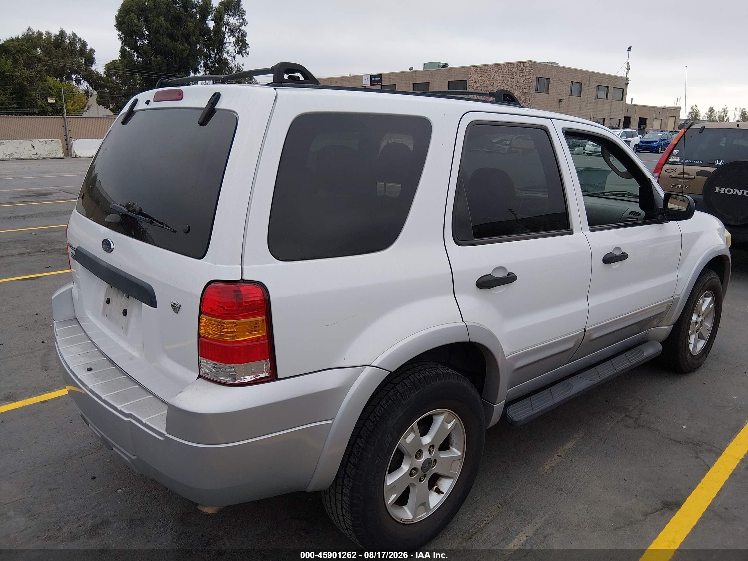 2007 Ford Escape Xlt/xlt Sport White vin: 1FMCU03127KC08350