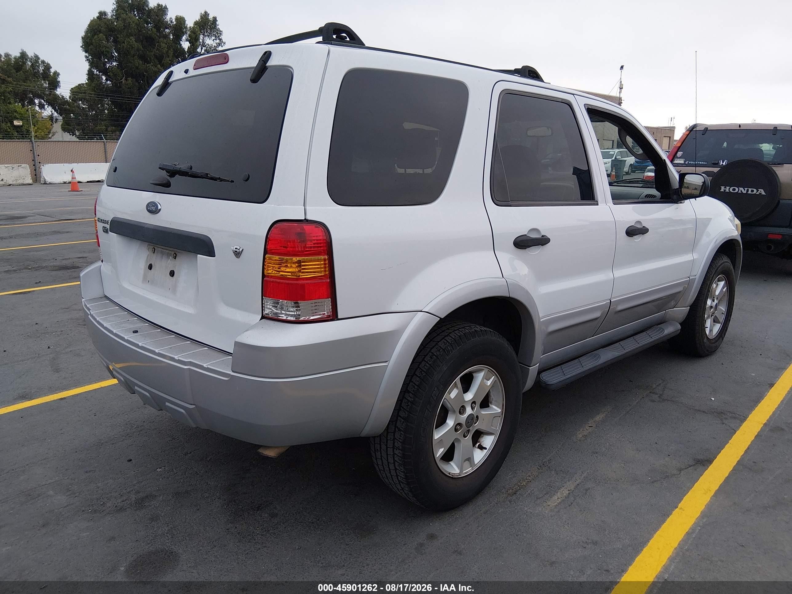 2007 Ford Escape Xlt/xlt Sport White vin: 1FMCU03127KC08350