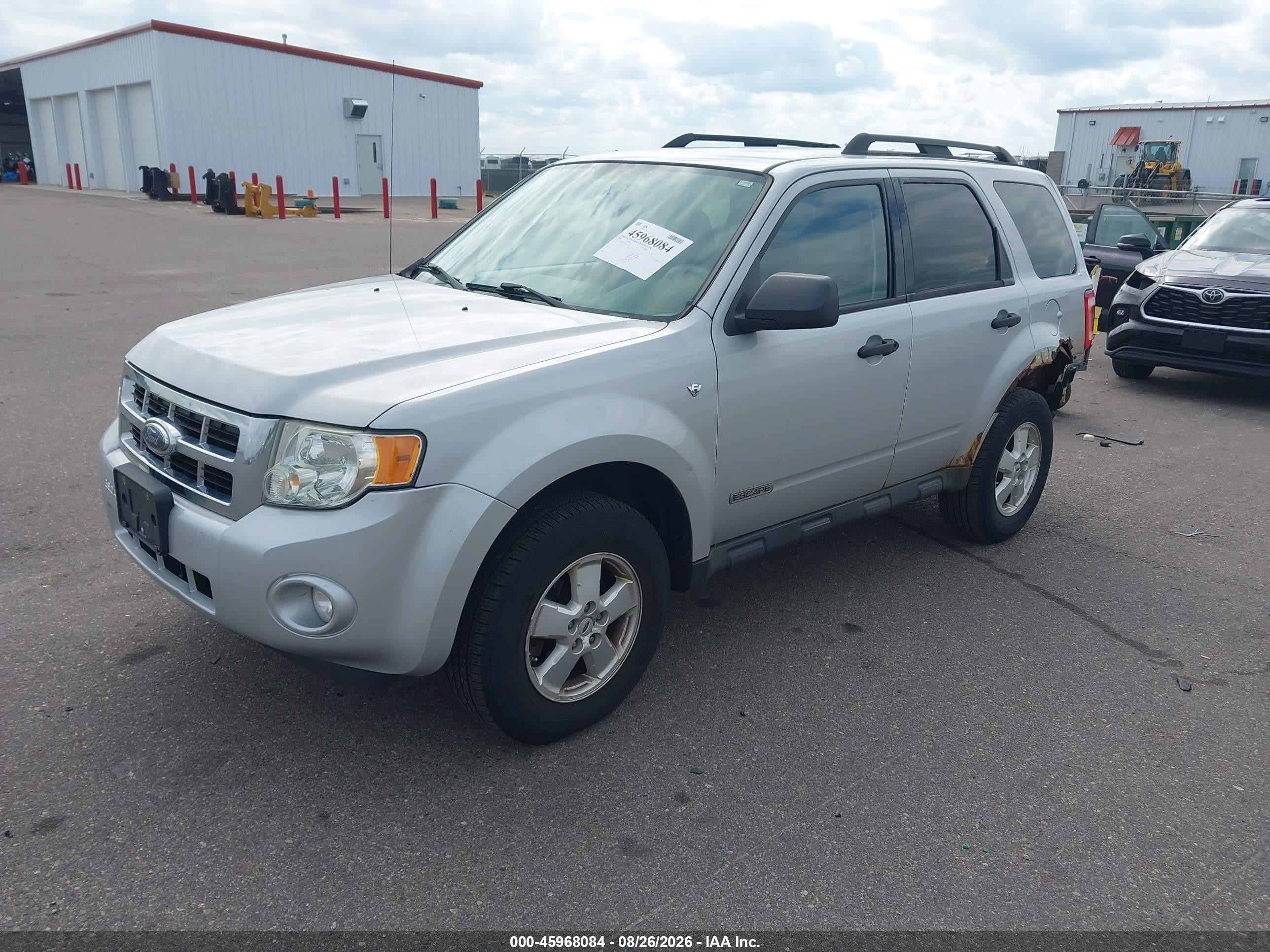 2008 Ford Escape Xlt Серебряный vin: 1FMCU03128KB49530