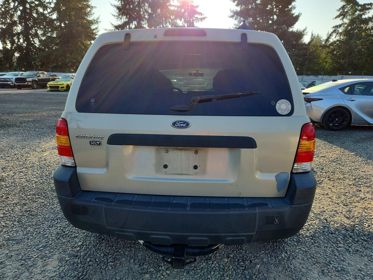 2005 Ford Escape Xlt Silver vin: 1FMCU03135KA57659
