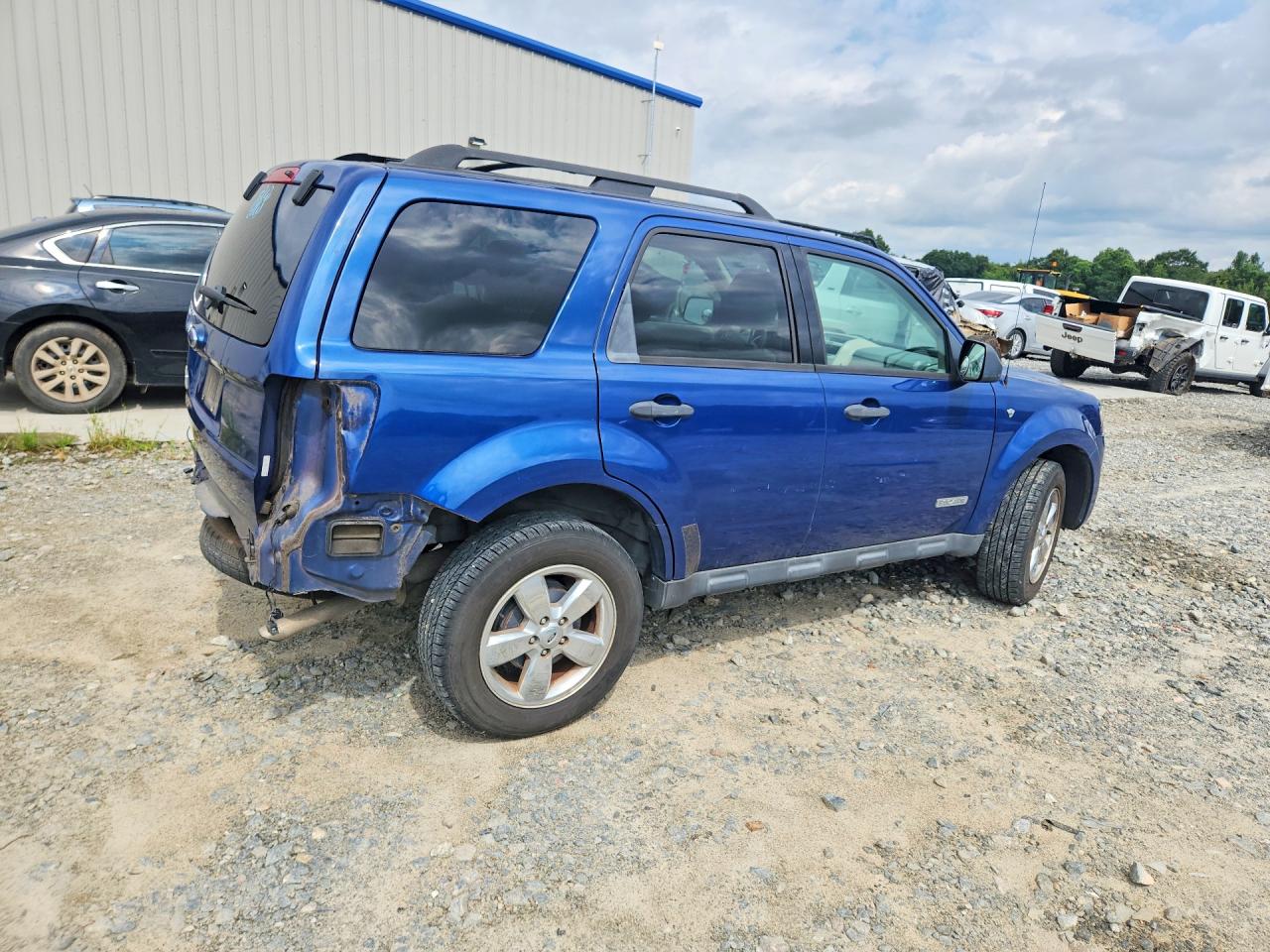 2008 Ford Escape Xlt Blue vin: 1FMCU03138KB27777