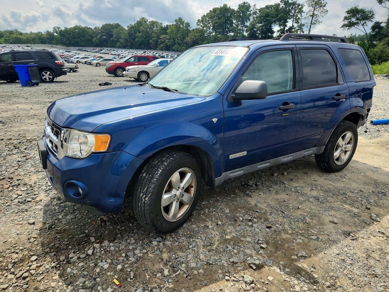 2008 Ford Escape Xlt Blue vin: 1FMCU03138KB27777