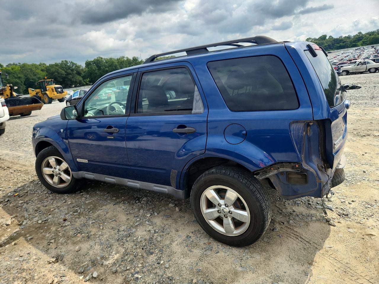 2008 Ford Escape Xlt Blue vin: 1FMCU03138KB27777