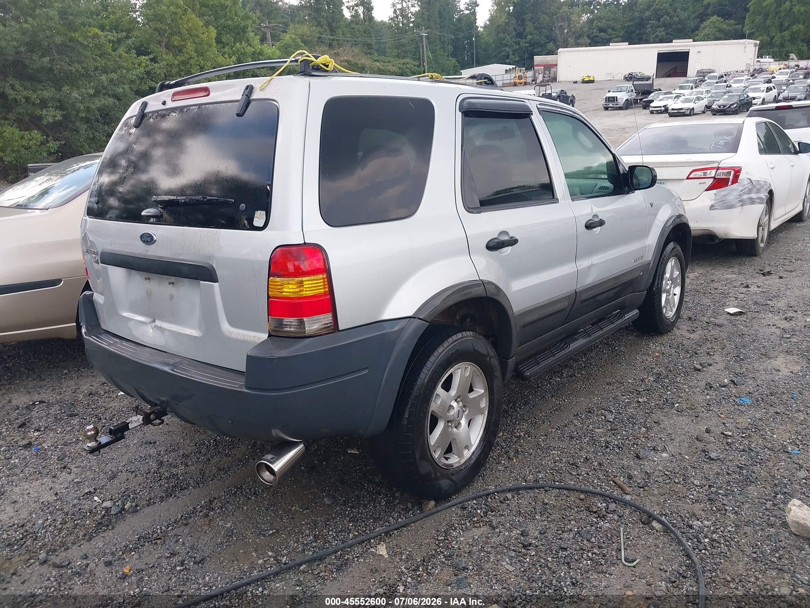 2002 Ford Escape Xlt/xlt Choice 2 Silver vin: 1FMCU03142KA28814