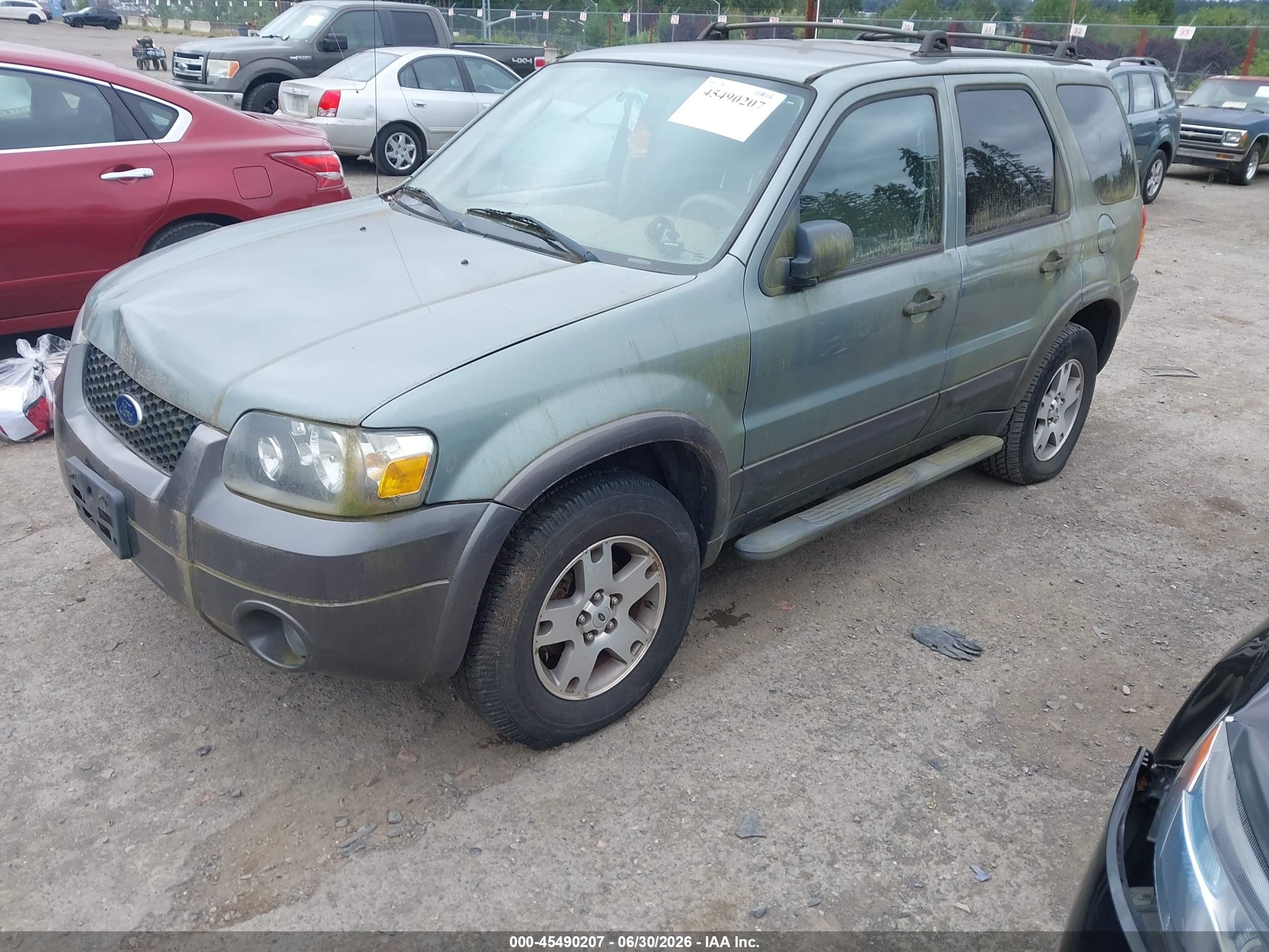 2005 Ford Escape Xlt Green vin: 1FMCU03145KD91912