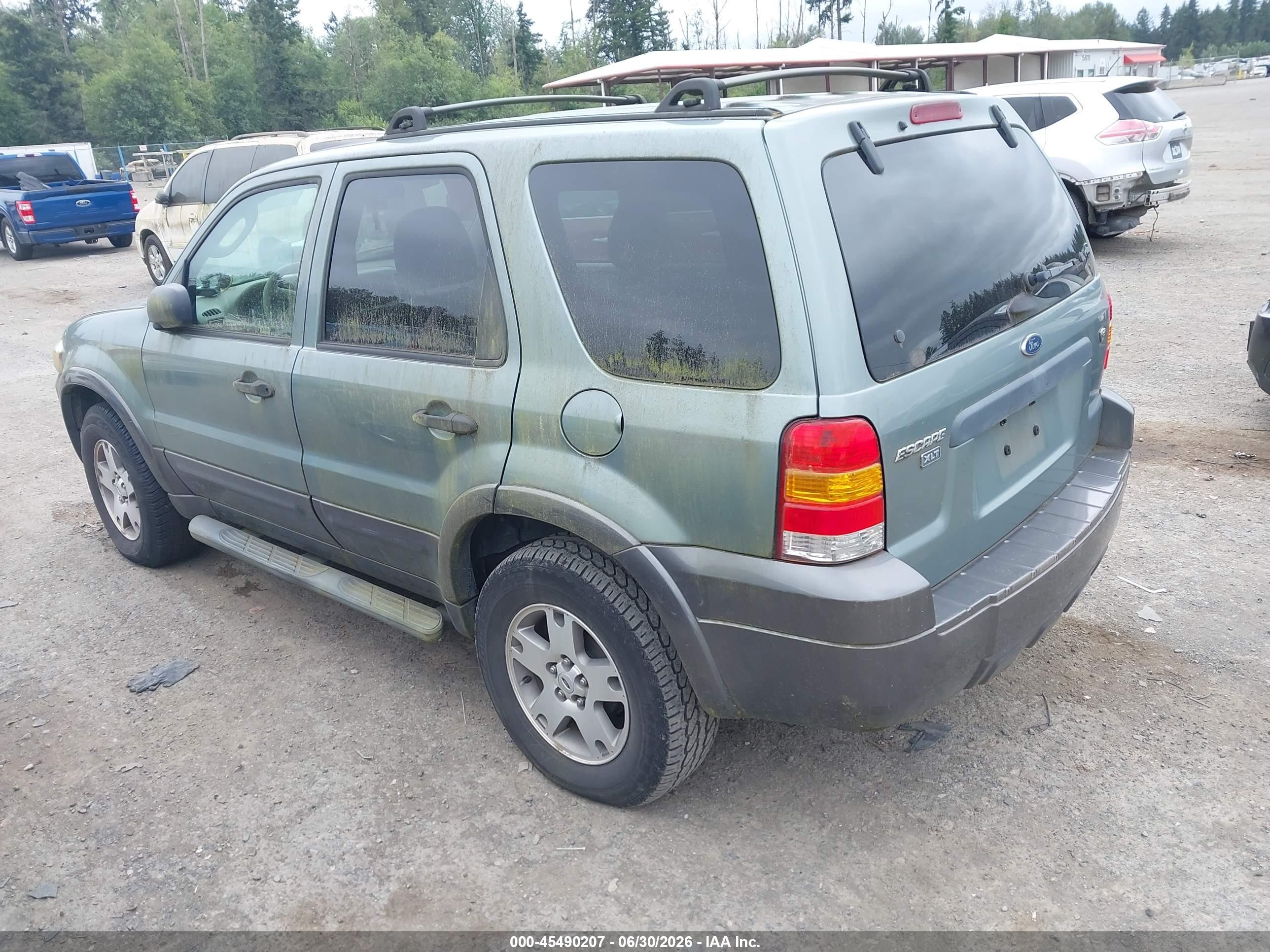 2005 Ford Escape Xlt Green vin: 1FMCU03145KD91912