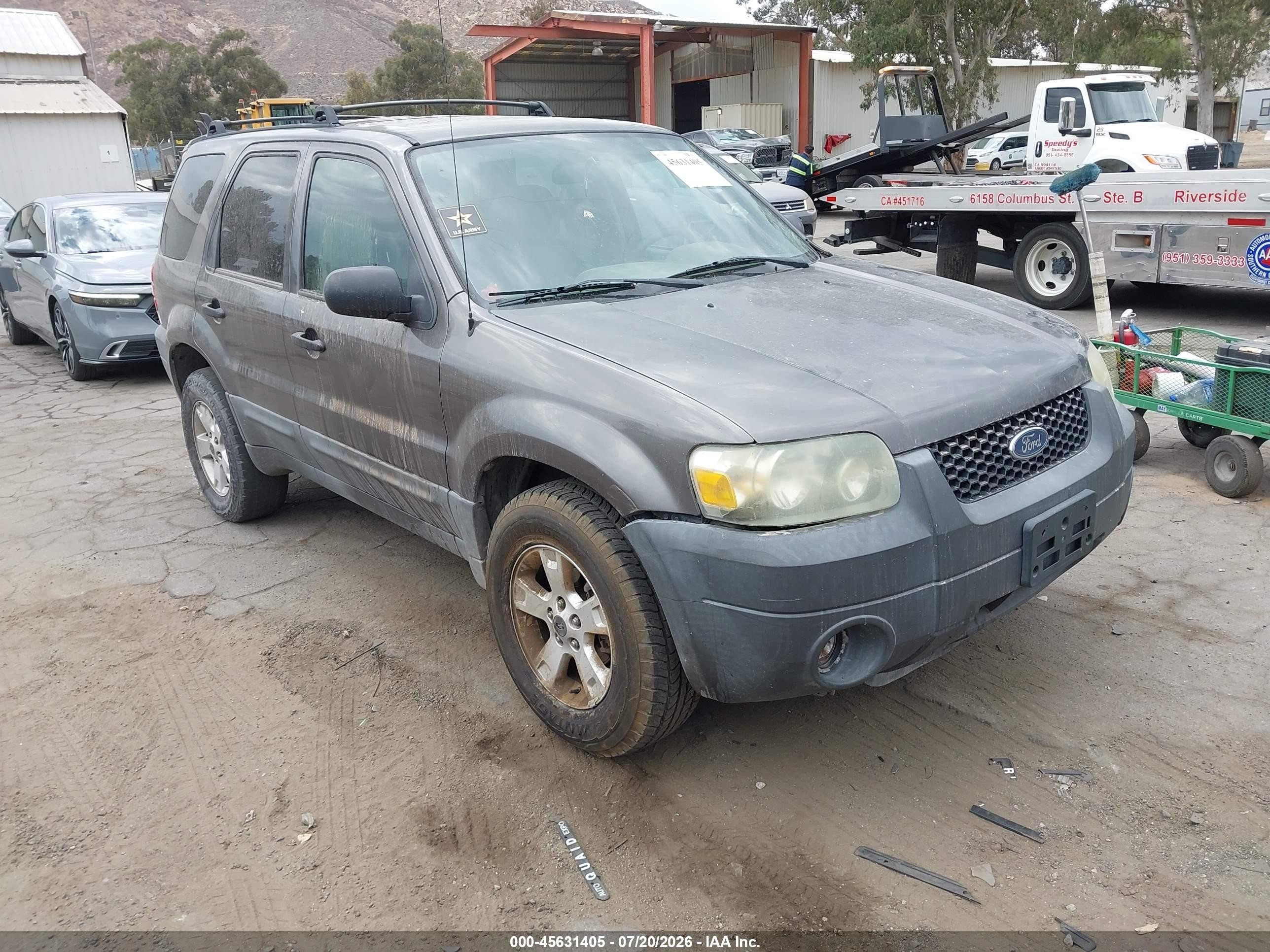 2006 Ford Escape Xlt/xlt Sport Gray vin: 1FMCU03146KA23344