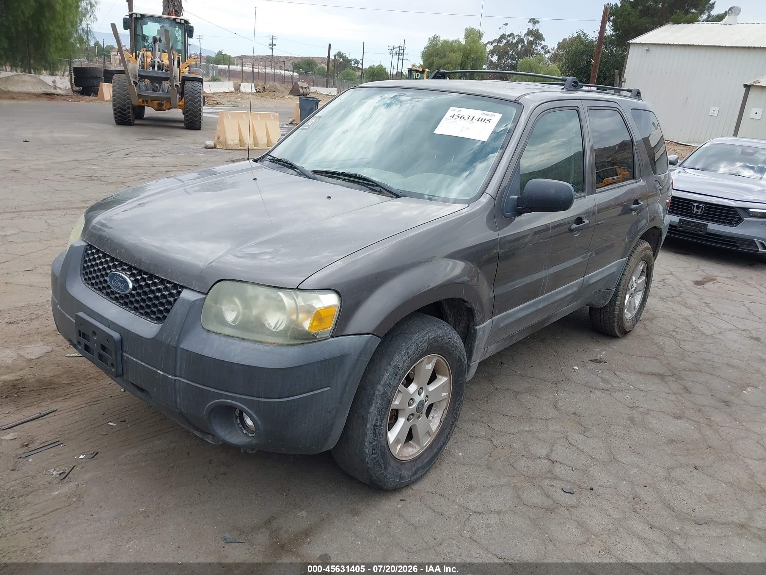 2006 Ford Escape Xlt/xlt Sport Gray vin: 1FMCU03146KA23344