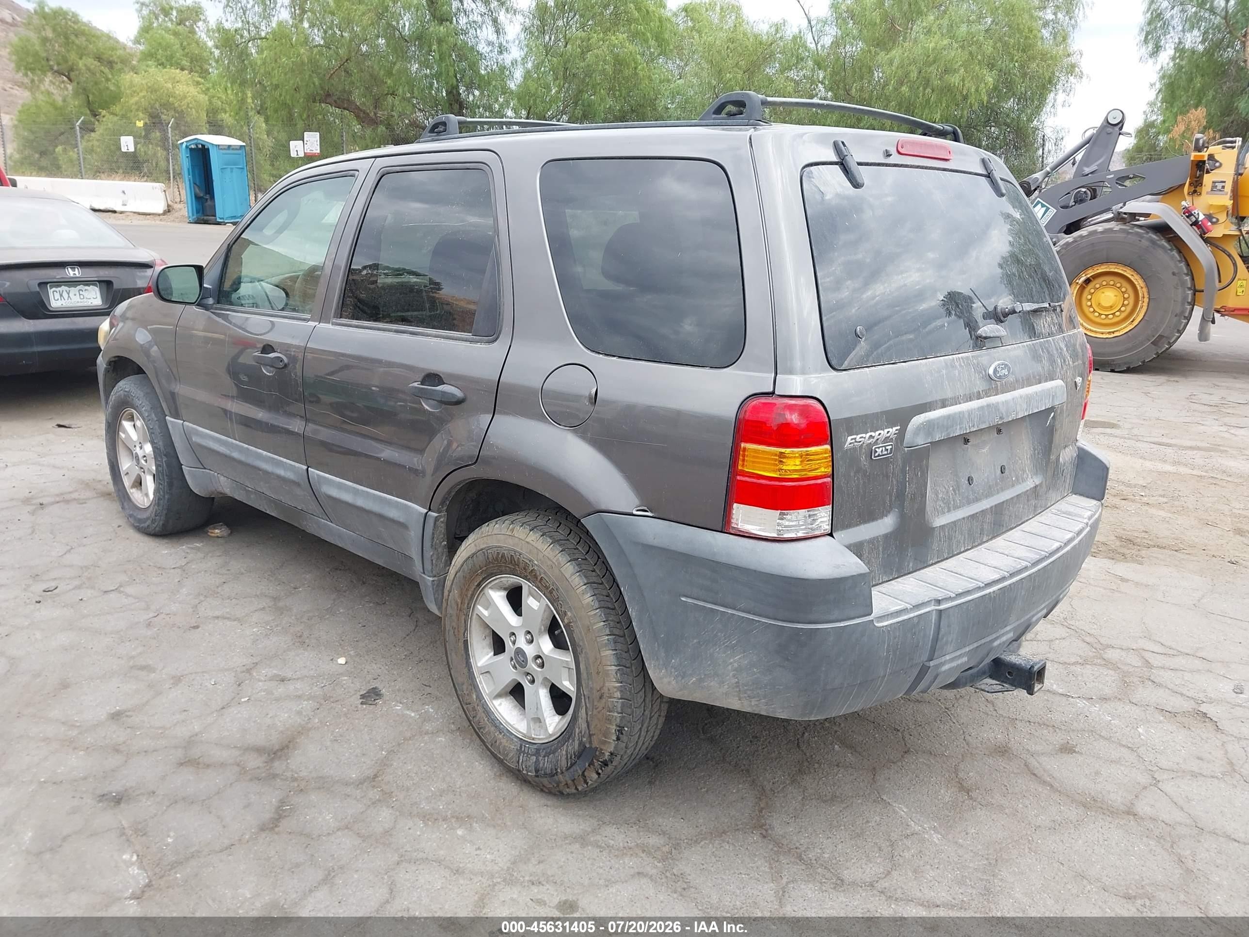2006 Ford Escape Xlt/xlt Sport Gray vin: 1FMCU03146KA23344