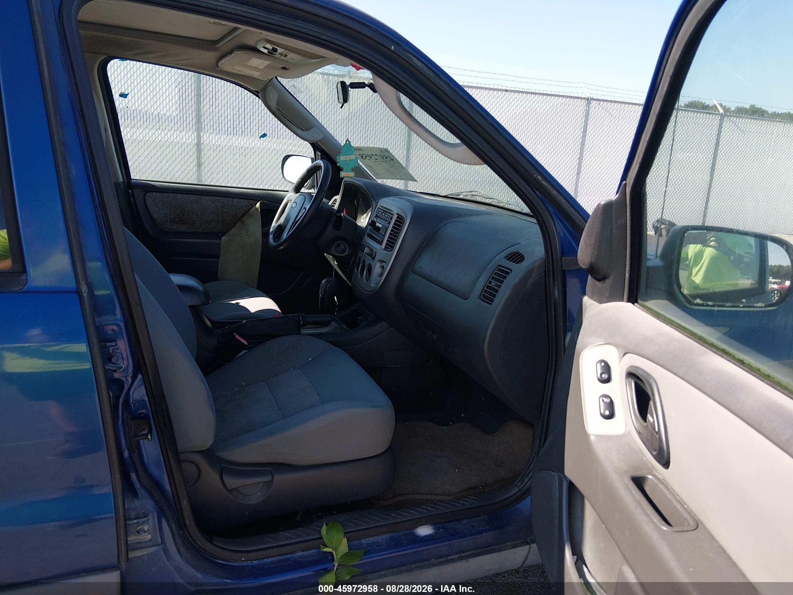 2007 Ford Escape Xlt/xlt Sport Blue vin: 1FMCU03147KA85621