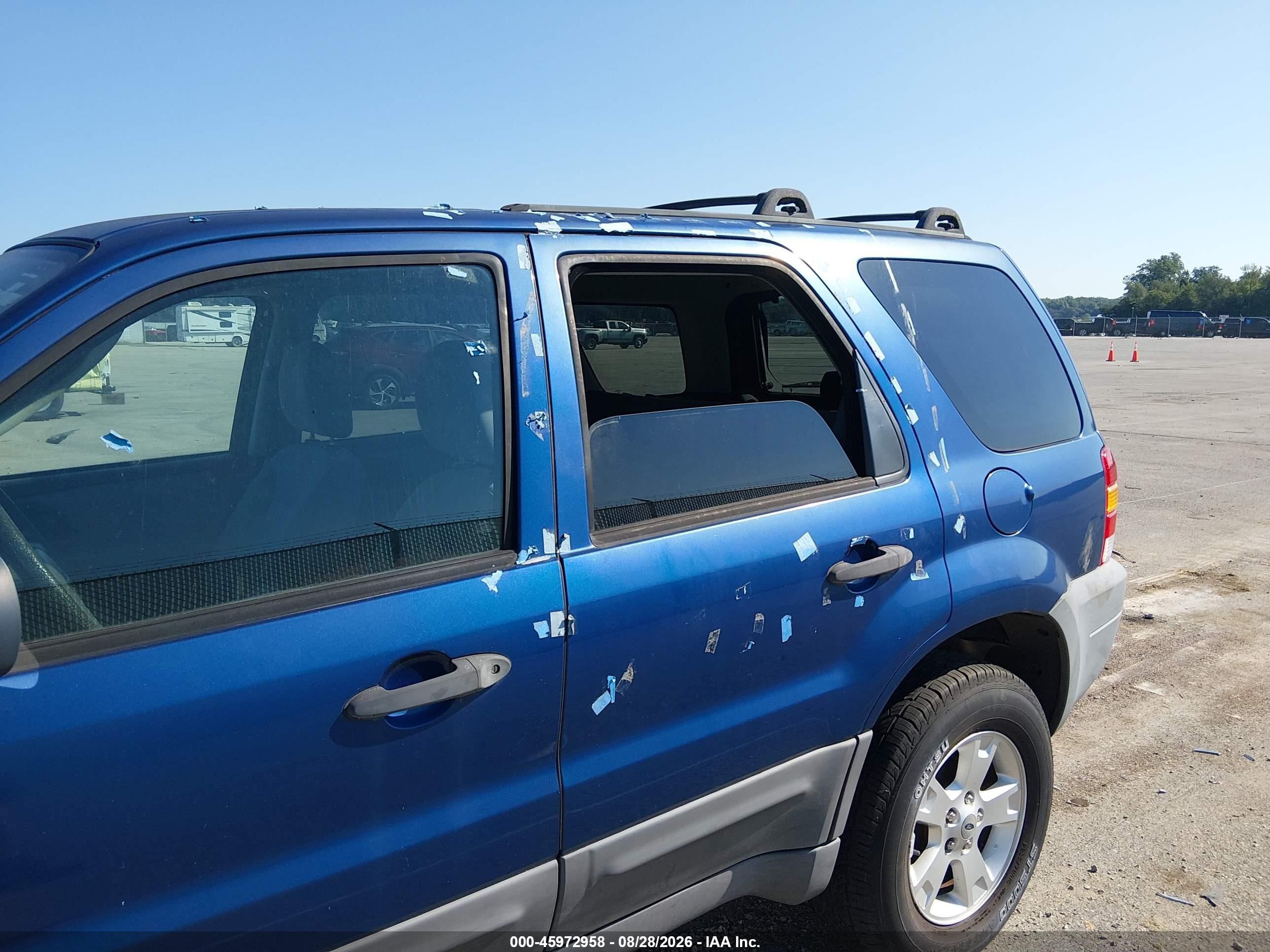2007 Ford Escape Xlt/xlt Sport Blue vin: 1FMCU03147KA85621