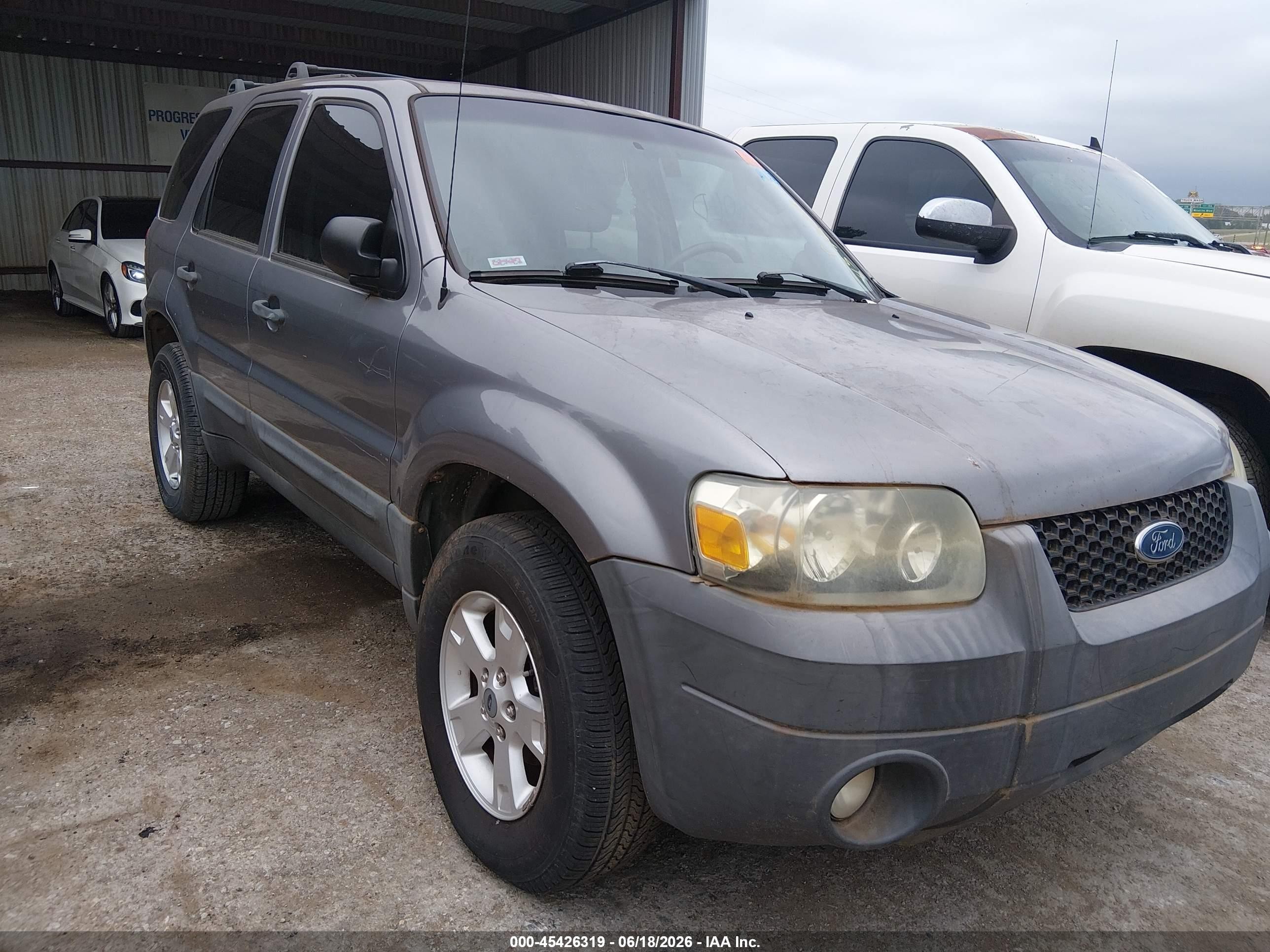 2007 Ford Escape Xlt/xlt Sport Серый vin: 1FMCU03147KA98157