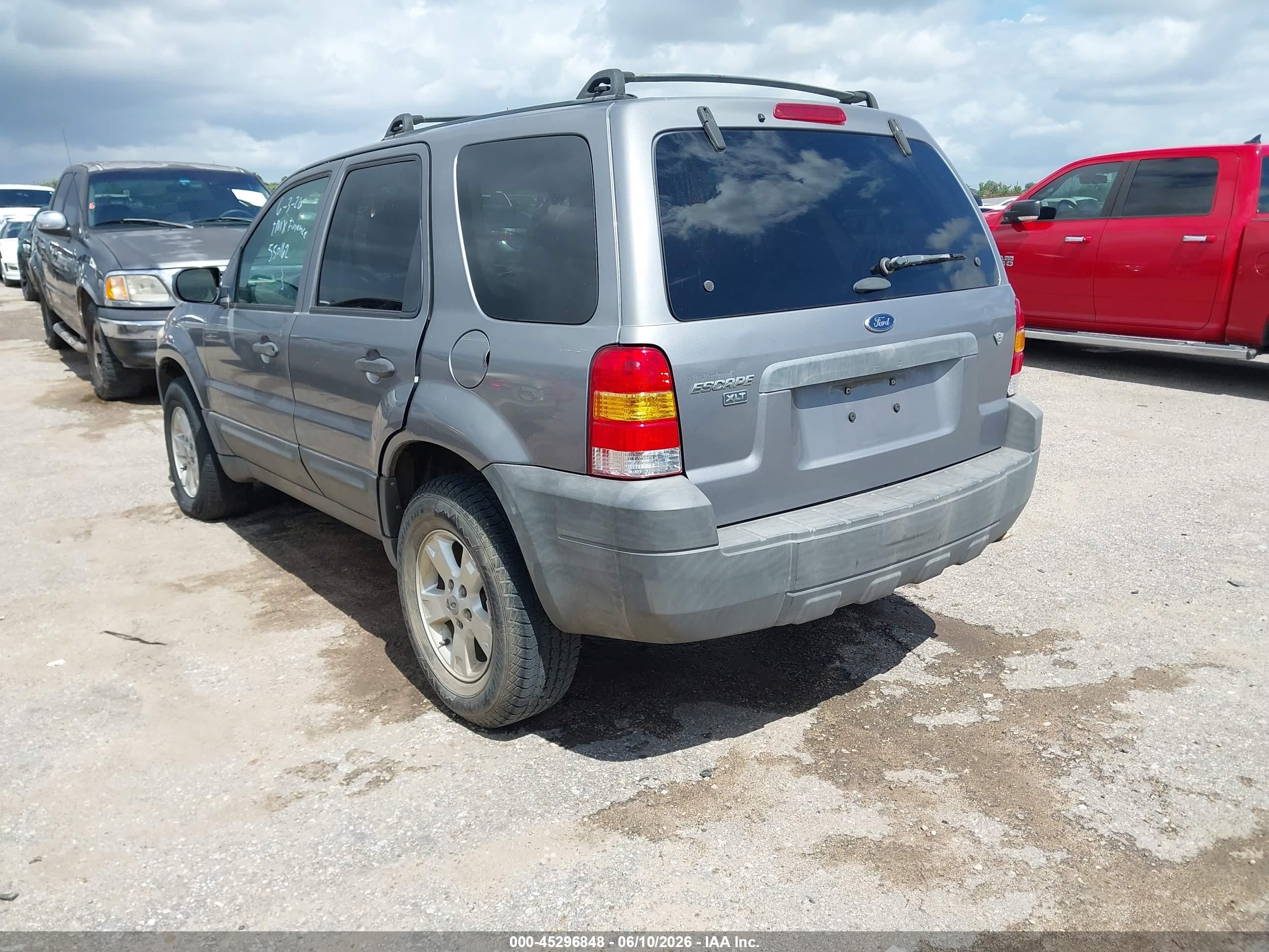 2007 Ford Escape Xlt/xlt Sport Gray vin: 1FMCU03147KC00105