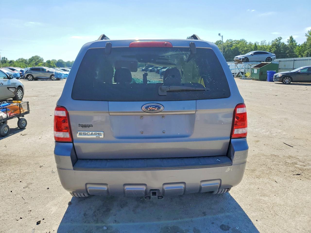 2008 Ford Escape Xlt Gray vin: 1FMCU03148KB40974
