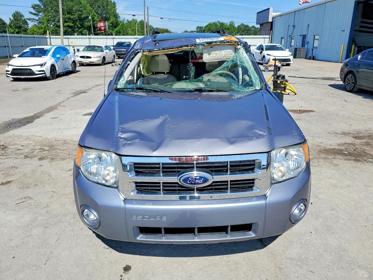 2008 Ford Escape Xlt Gray vin: 1FMCU03148KB40974