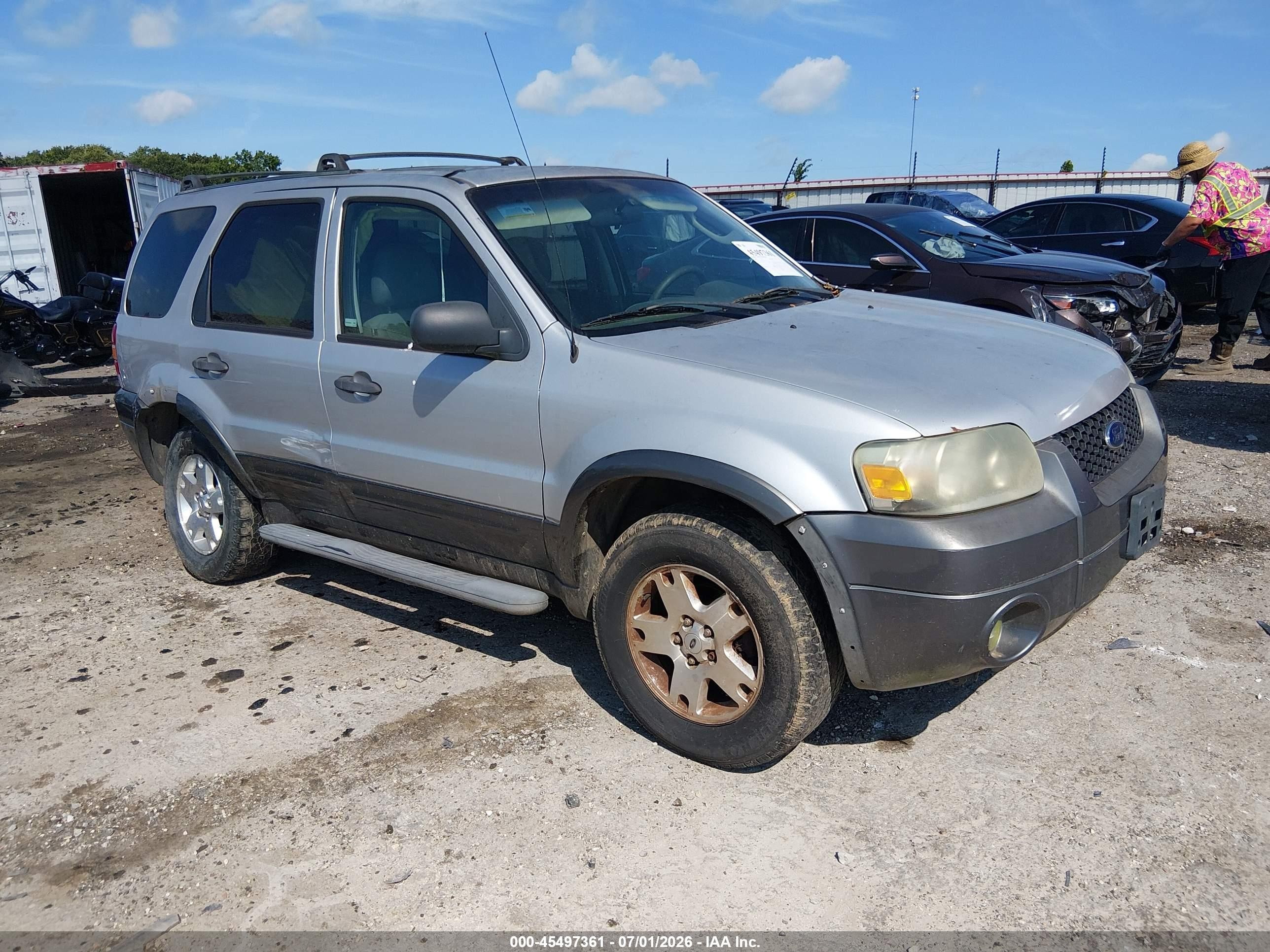 2006 Ford Escape Xlt/xlt Sport Silver vin: 1FMCU03156KD19215