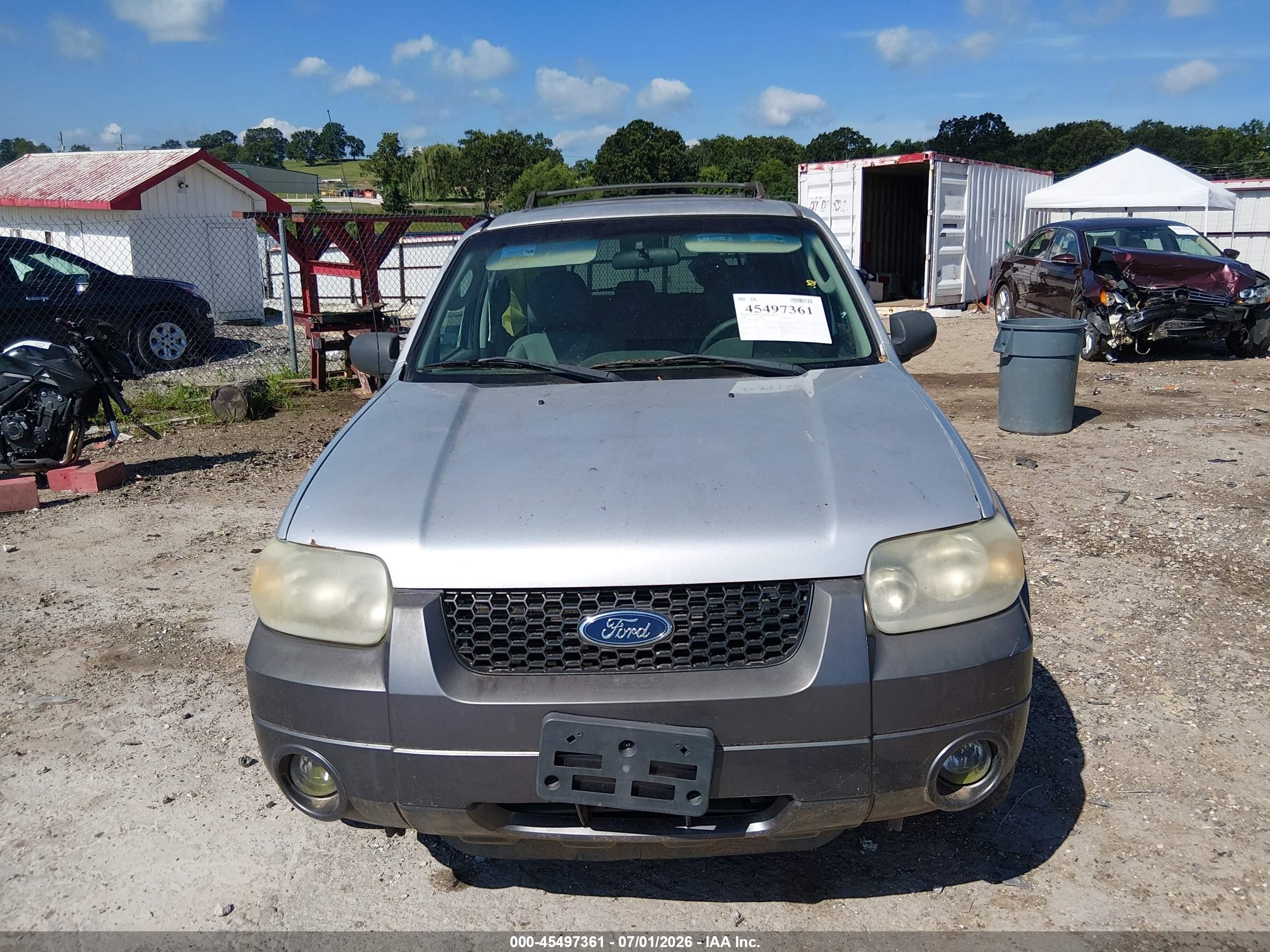 2006 Ford Escape Xlt/xlt Sport Silver vin: 1FMCU03156KD19215