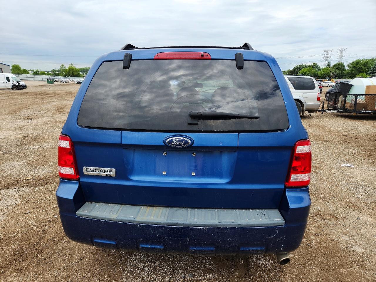 2008 Ford Escape Xlt Синий vin: 1FMCU03158KD42268