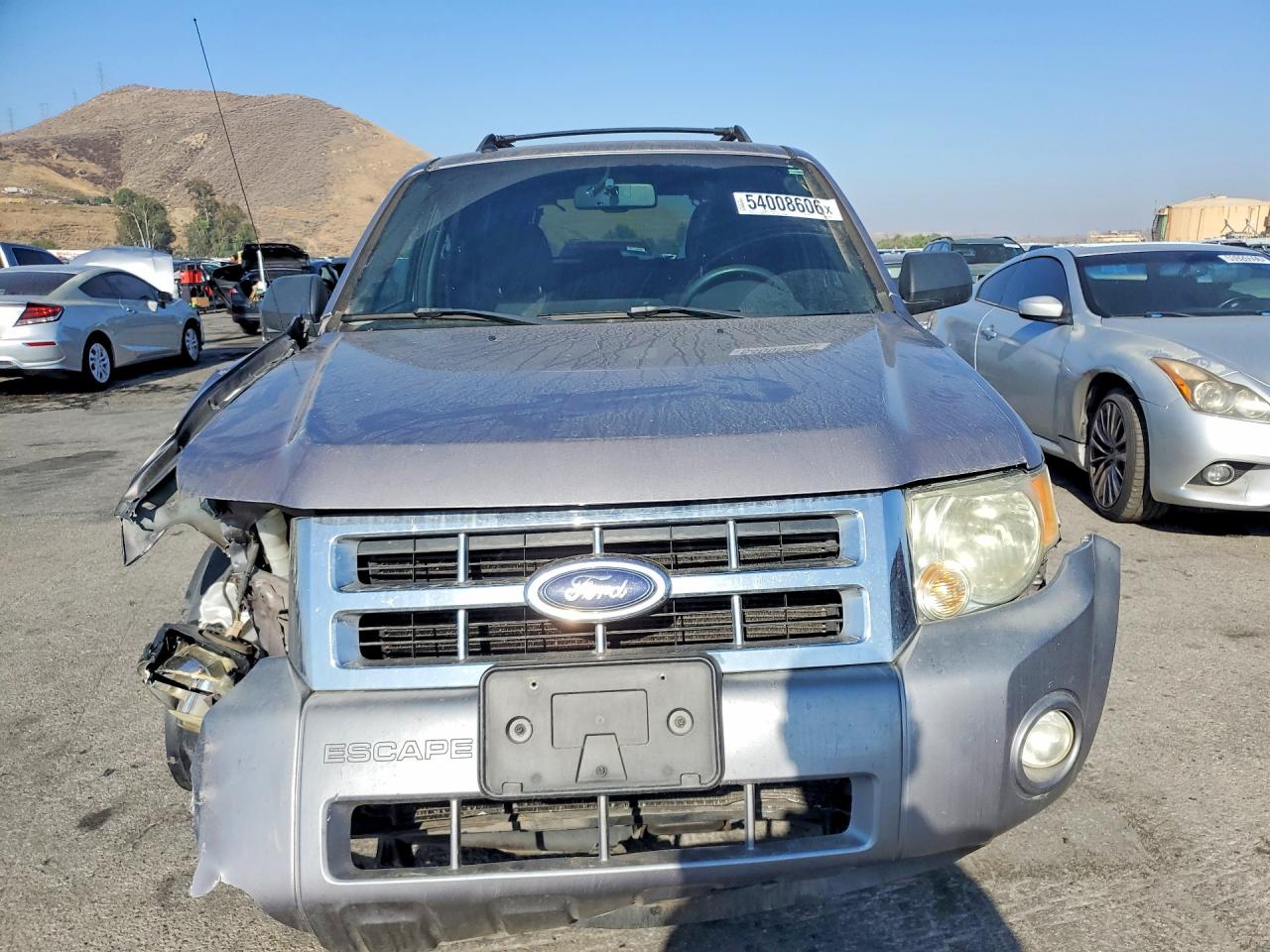 2008 Ford Escape Xlt Gray vin: 1FMCU03158KE78805