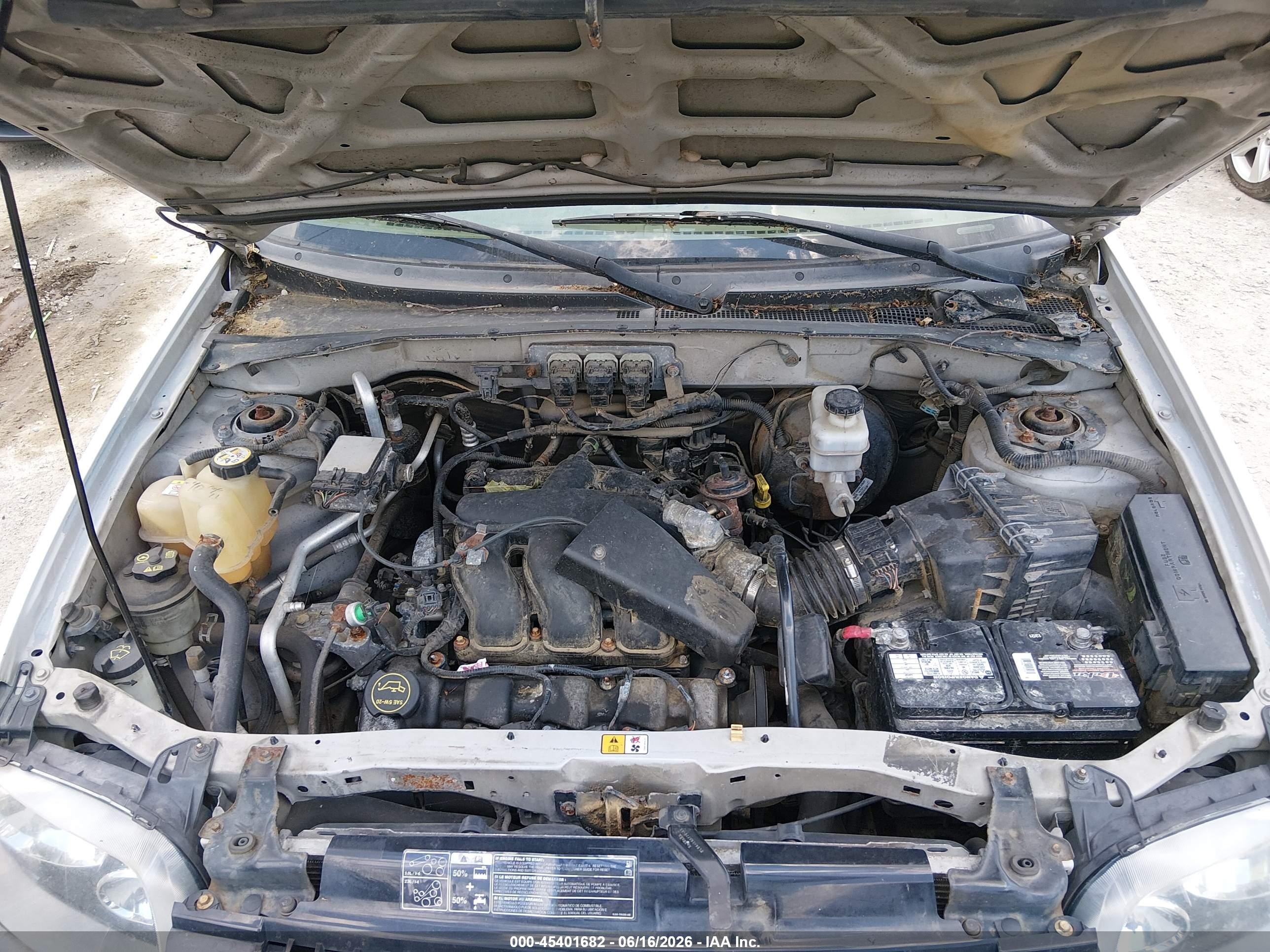 2006 Ford Escape Xlt/xlt Sport White vin: 1FMCU03166KB09237